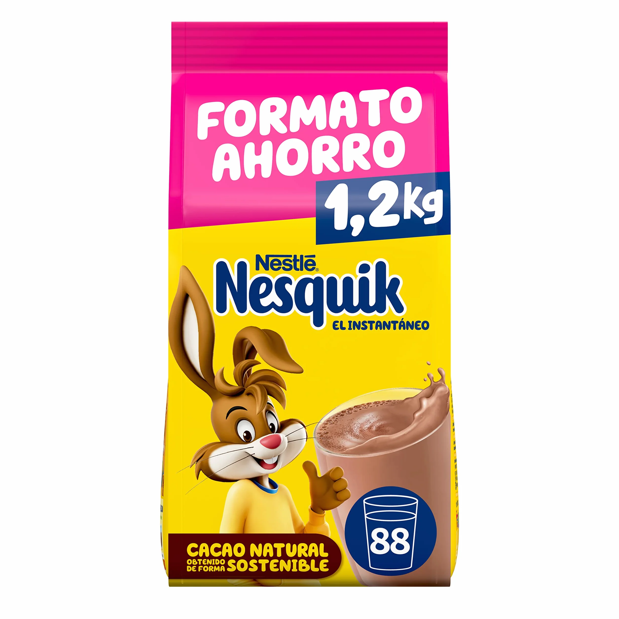 Nesquik NESTLÉ Instantáneo Cacao Soluble 1,2kg Bolsa