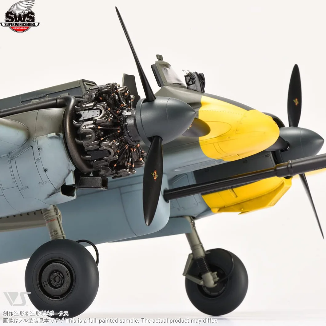 ZOUKEI-MURA - Maqueta Avión Henschel Hs 129 B-3 |zoukei-mura|sws19| 1:32 Maqueta Char Promo