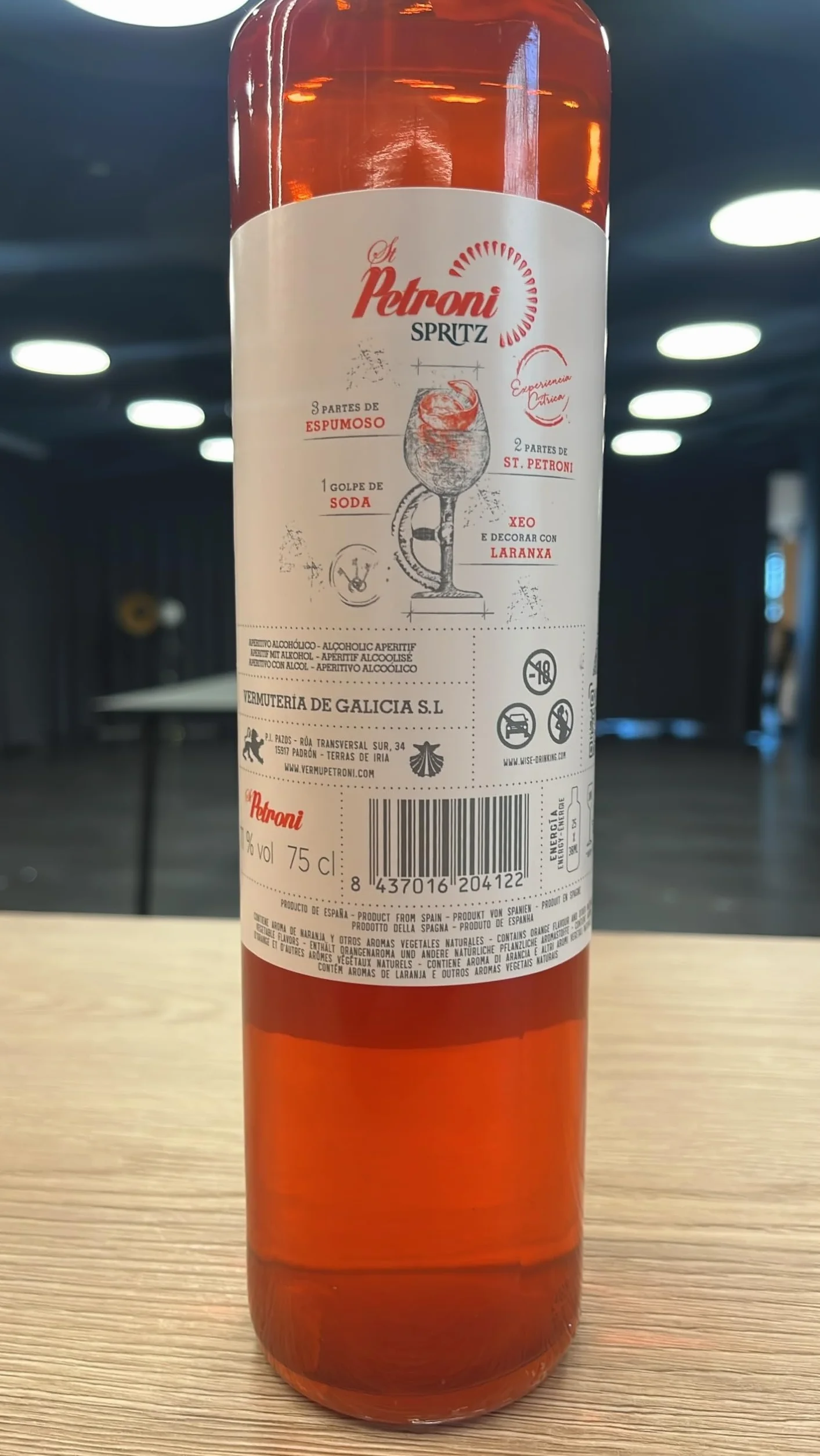 St Petroni Spritz Aperitivo 1 L