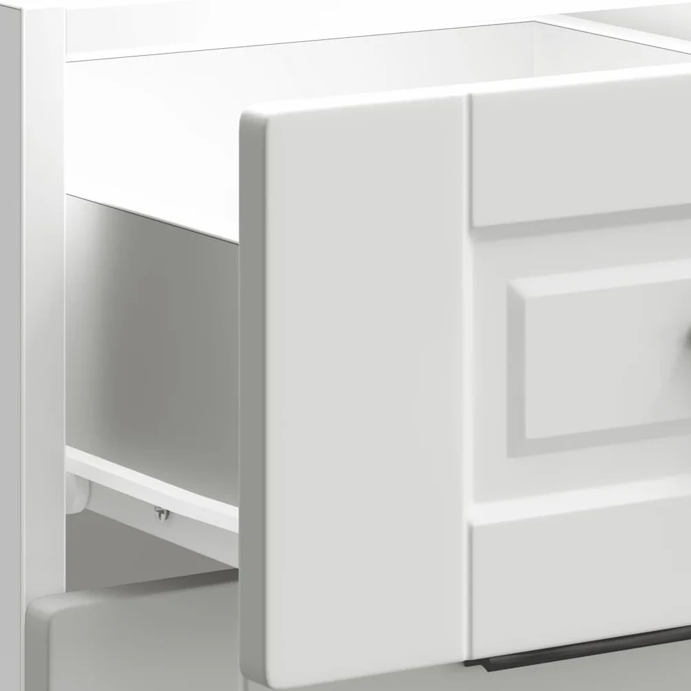 vidaXL Base de cocina Porto Blanco multicapa