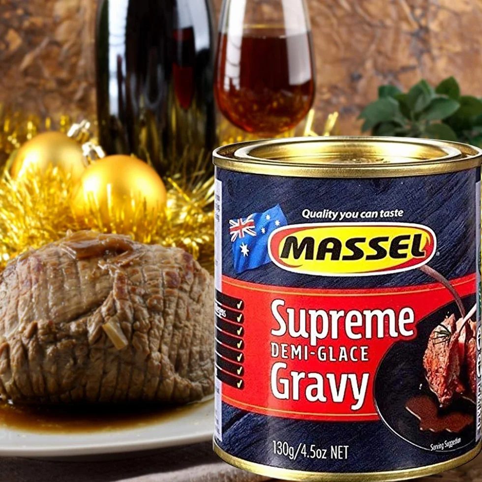 Massel Gravy Powder Demi-Glace Vegano Sin Gluten Kosher 130g