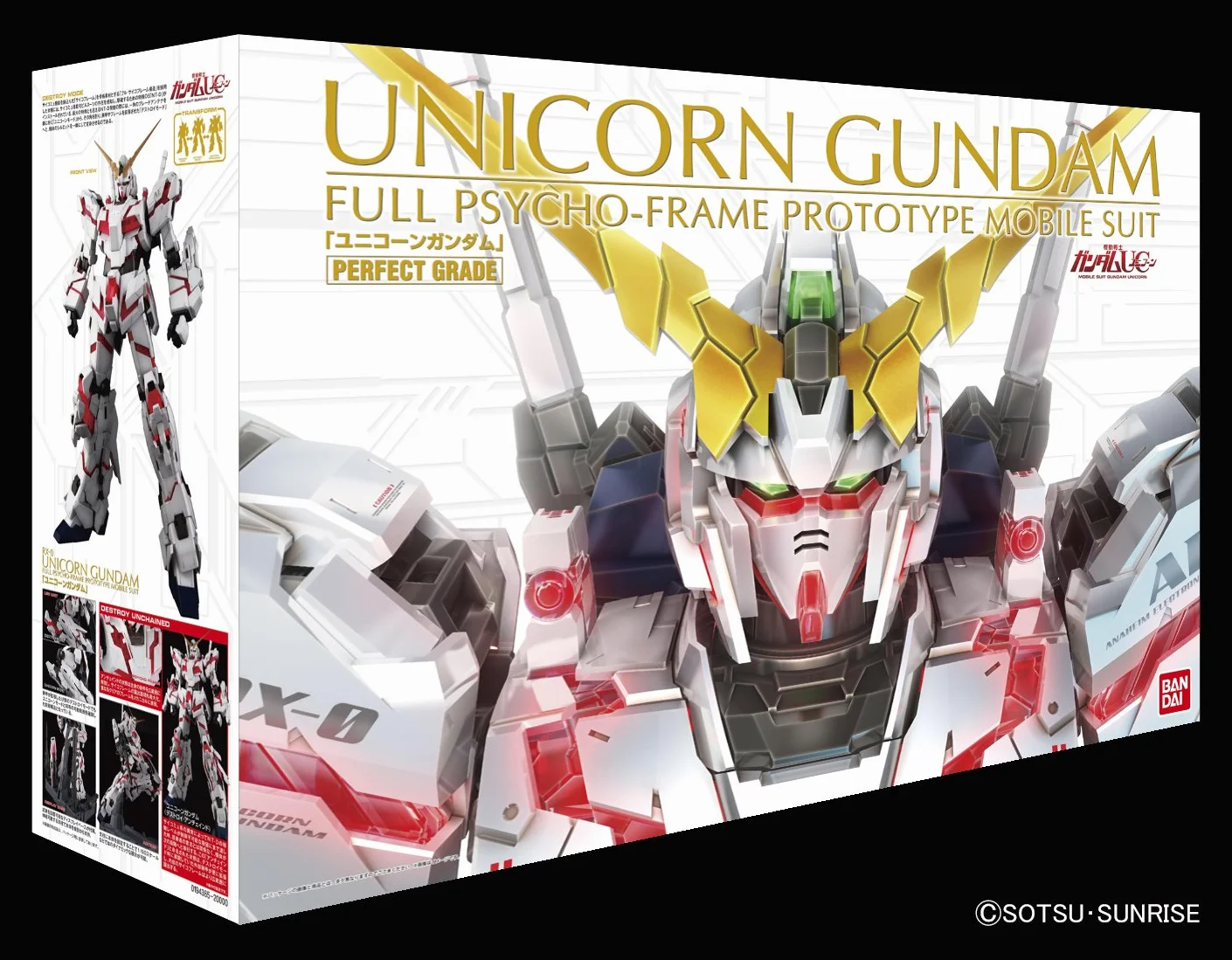 BANDAI-Unicorn Gundam UC, PG Color (BAN194365)