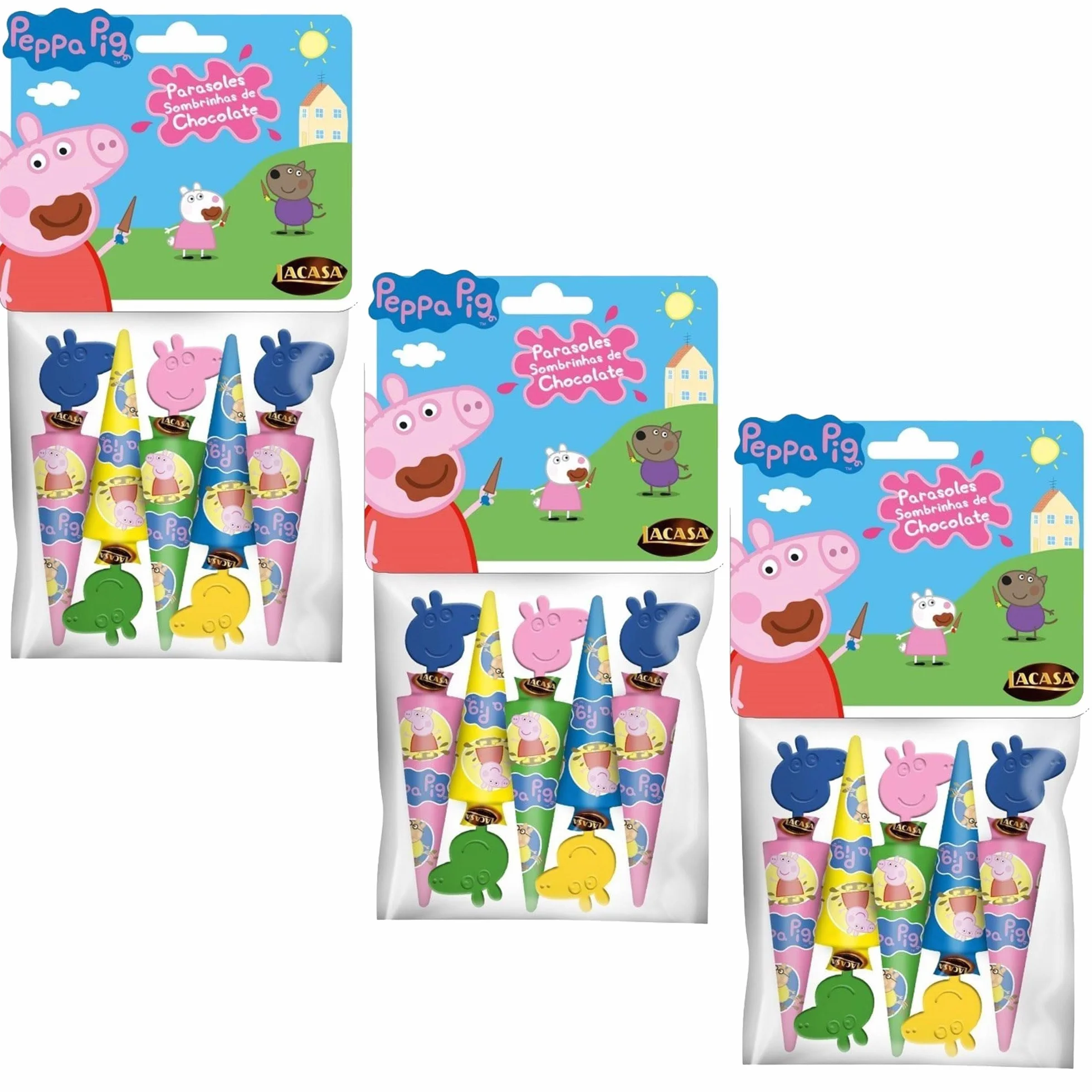 PEPPA PIG PARASOLES 15X10G