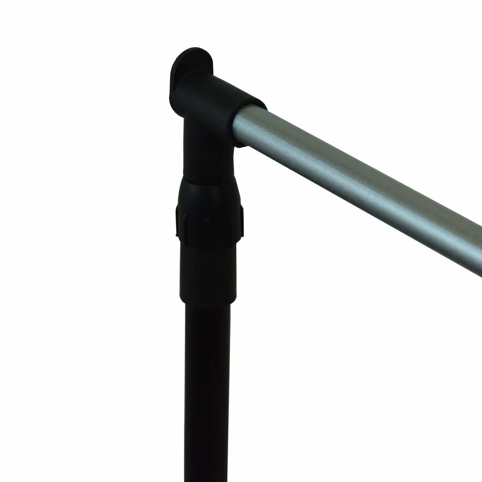 Home Vida Perchero Ajustable Ropa Rail, Plata Entrega Gratuita