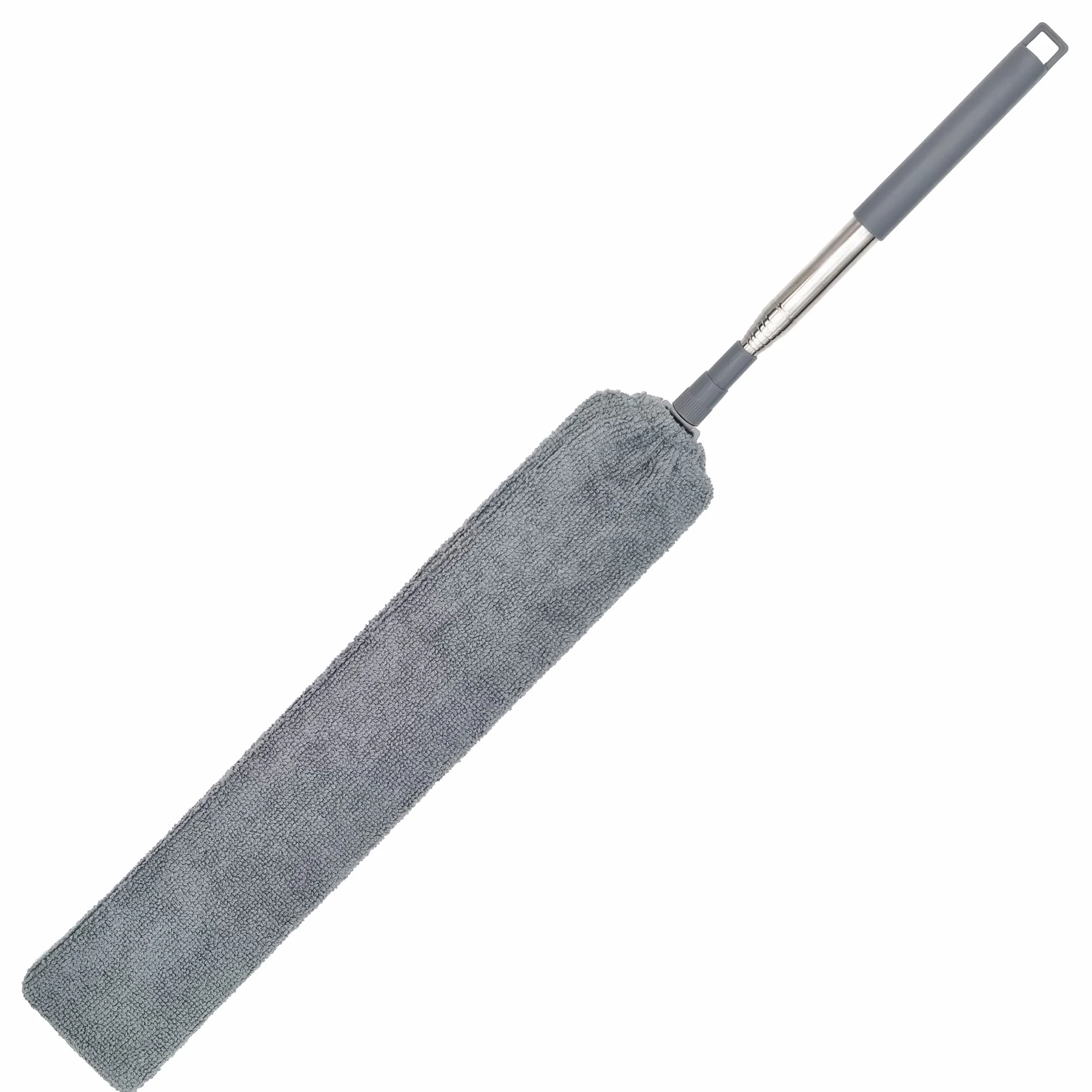 Aparatos de Limpieza mejorados para Debajo de electrodomésticos, Plumero de Microfibra con Poste Extensible de 66 a 140 cm, Adecuado para la Limpieza Debajo de Muebles, neveras, sofá, Estufa, Cama