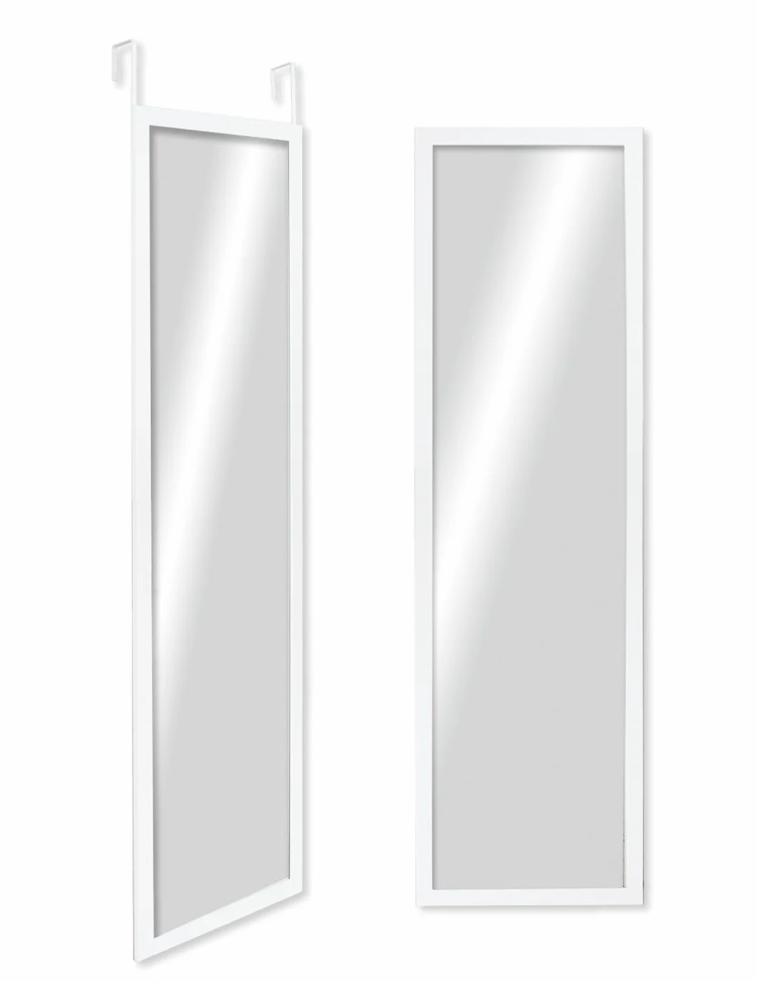 CHELY INTERMARKET MOD19300 Lustro Drzwiowe Białe 30x120cm Minimalistyczne