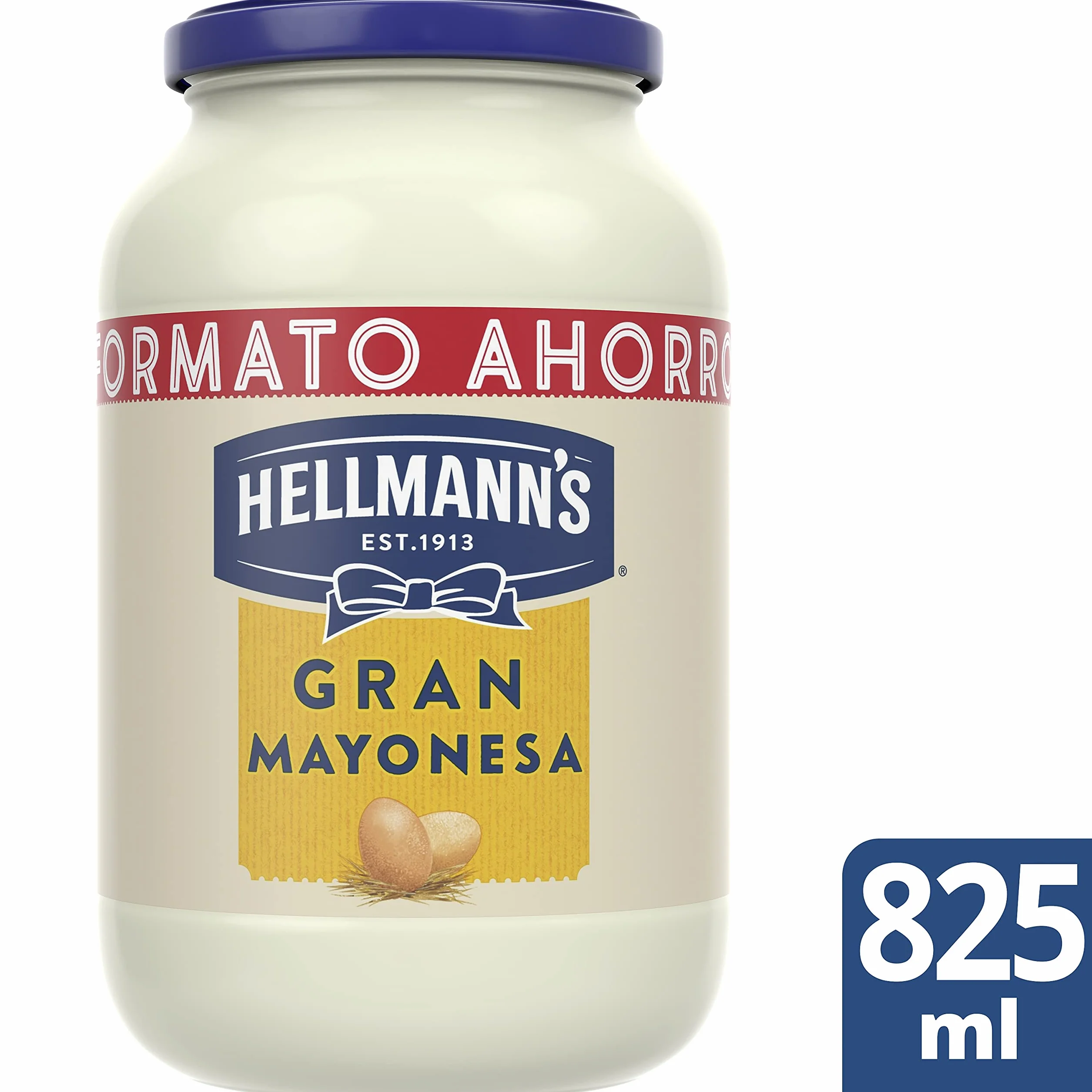 Hellmann's Gran Mayonesa Tarro 825ml Pack de 2