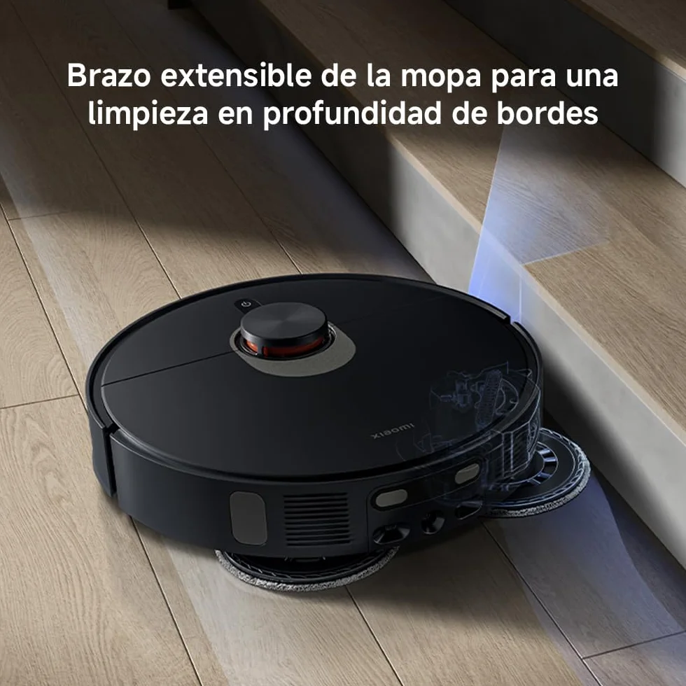 XIAOMI Robot Vacuum X20 MAX con estación Todo en uno: Vaciado automático, Lavado a Alta Temperatura y Secado rápido. 8000Pa, Brazo Extensible, Cepillo Anti-enredos, navegación LDS y Control por App.