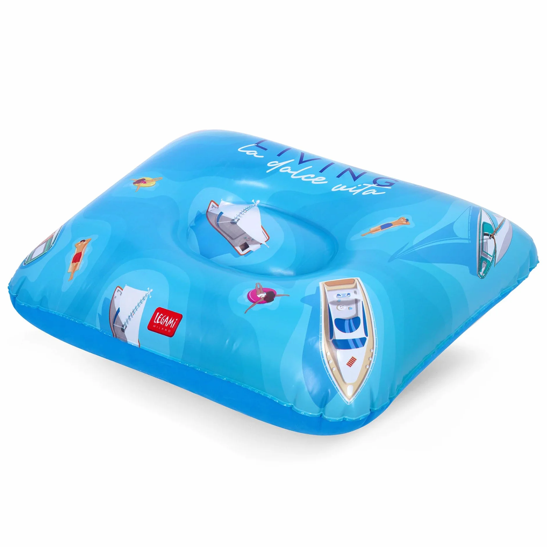 Legami Cojín Hinchable de Playa Ultraligero 40 cm