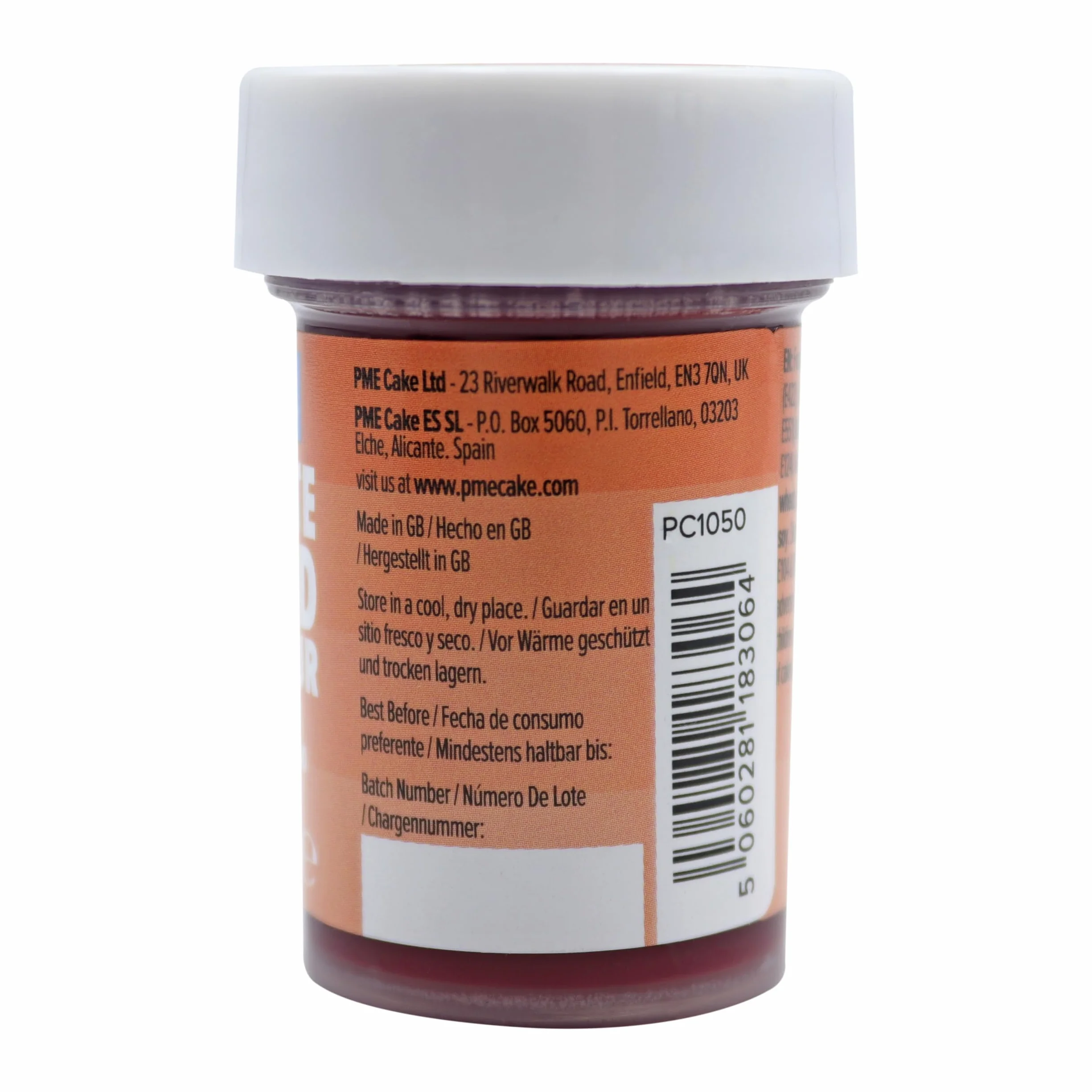 PME Colorante Alimentario en Pasta Naranja 25g