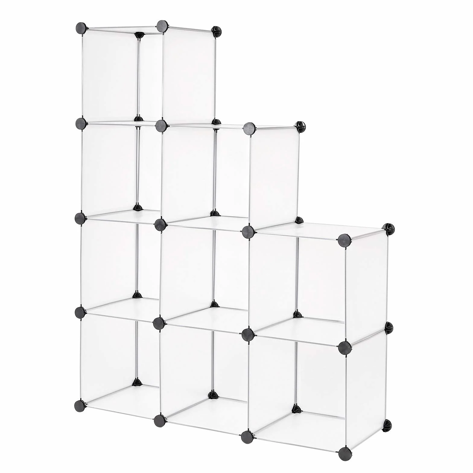 Tavora Modular Armario Estantería Zapatero 9 Compartimentos 30x30 cm