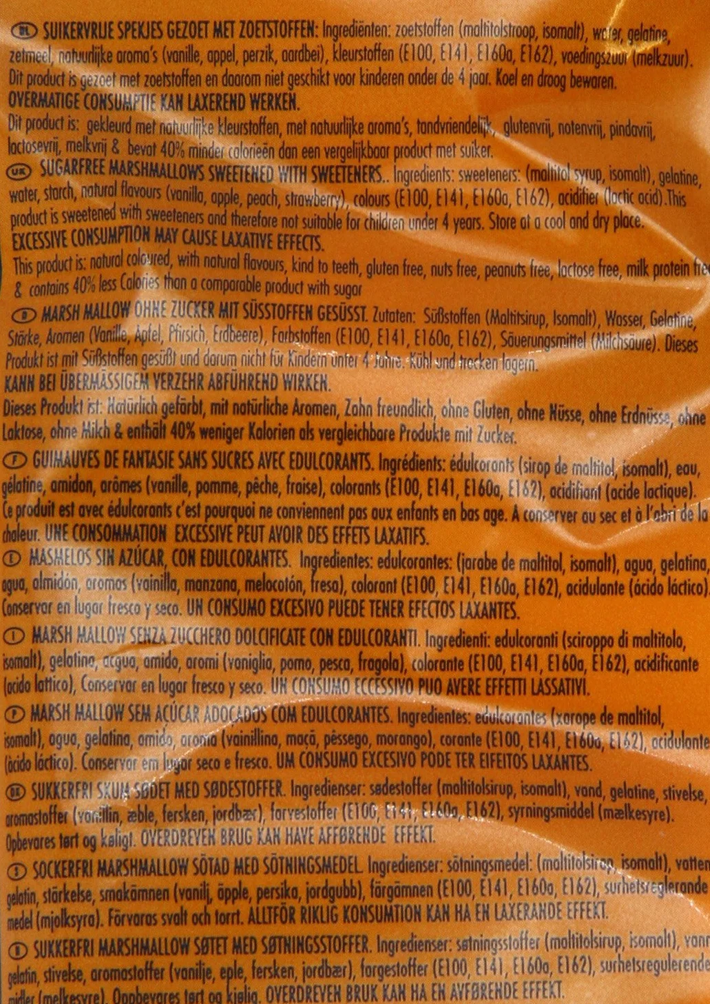 De Bron Sugar Free Marshmallows Pack of 6