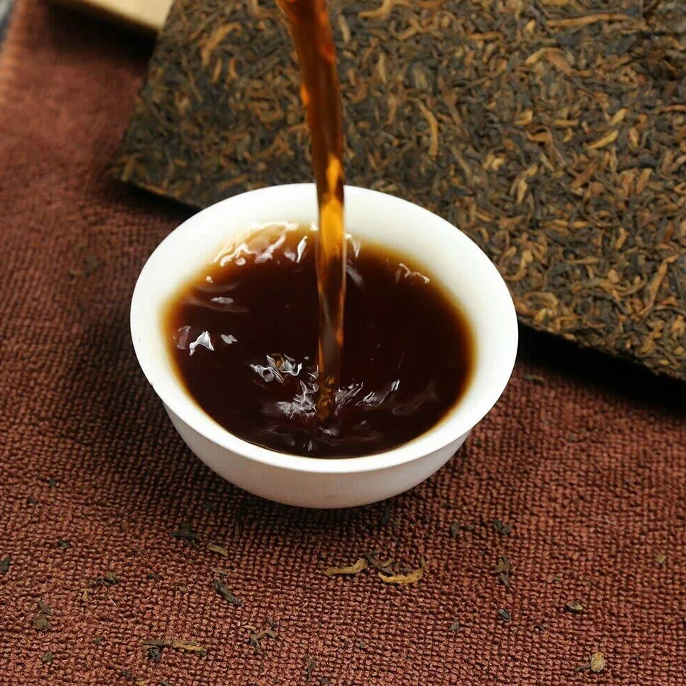 Palace Puer Tea Brick Yongzhen Shu Puer 250g