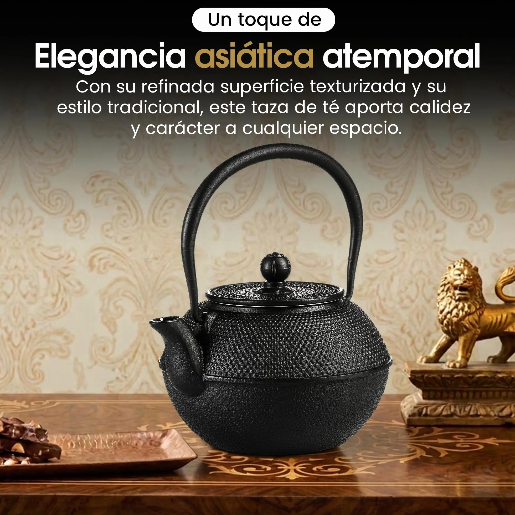 Dimono® hierro fundido de Asia tetera de jarra de hierro tradicional