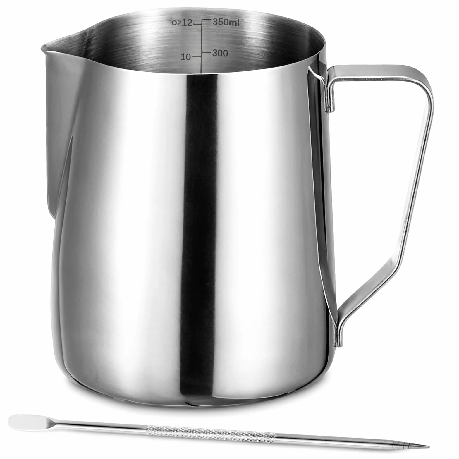 Jarra Leche Barista 350ml Acero Inoxidable Espuma Espresso Café