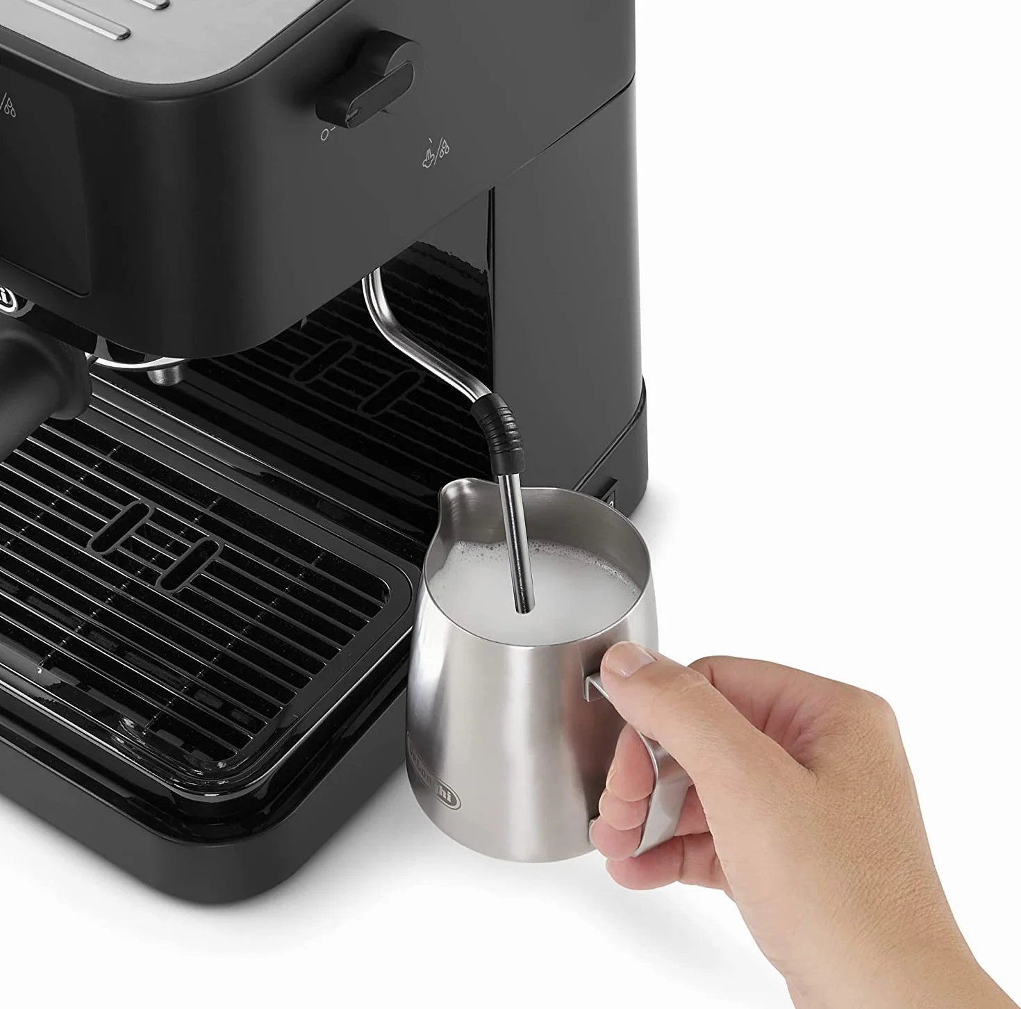De'Longhi Stilosa Advanced EC235.BK - Cafetera de bomba con 15 bares de presión, 1100 W, 1L, color negro