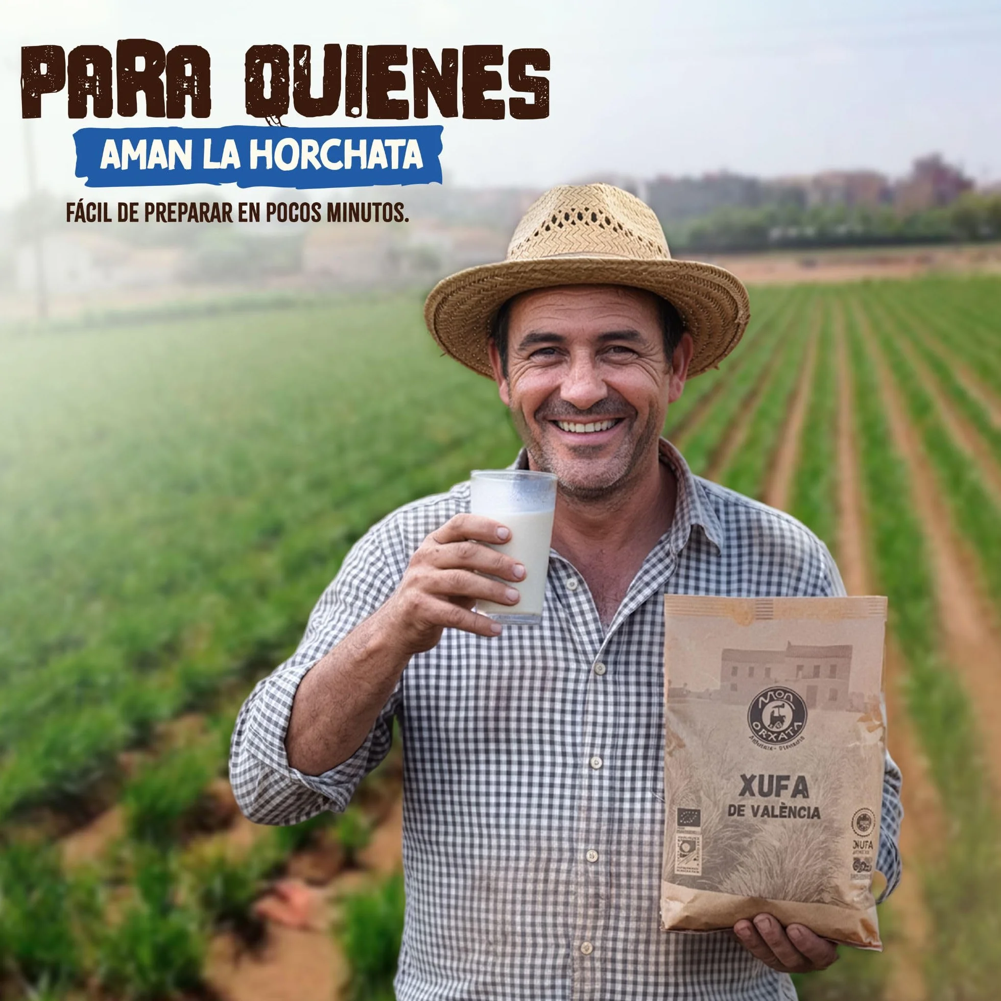 Harina de Chufa Valencia 1 kg Denominación de Origen Món Orxata