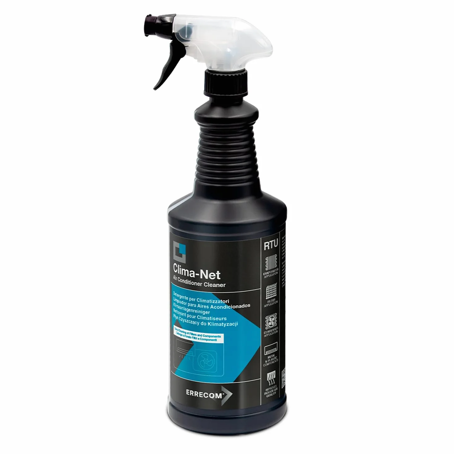 Errecom Clima-Net Detergente para Aires Acondicionados 1 Litro Maxi