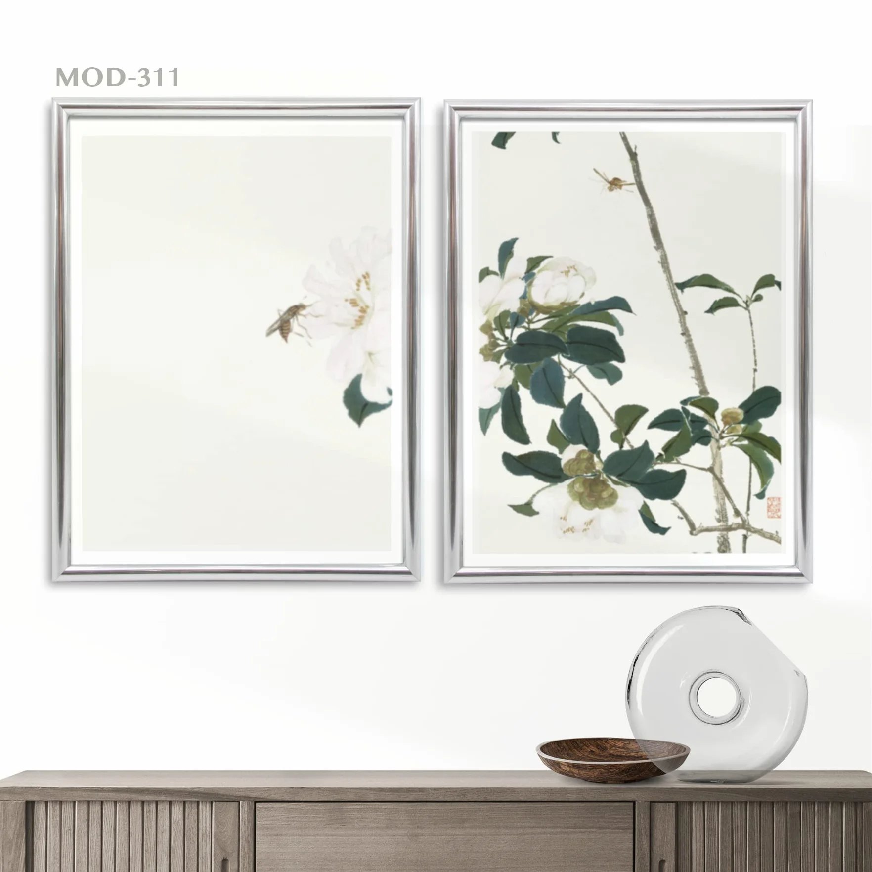 CHELY INTERMARKET MOD311 Marco Fotos Decorativo 70x100cm Plateado 1 Unidad
