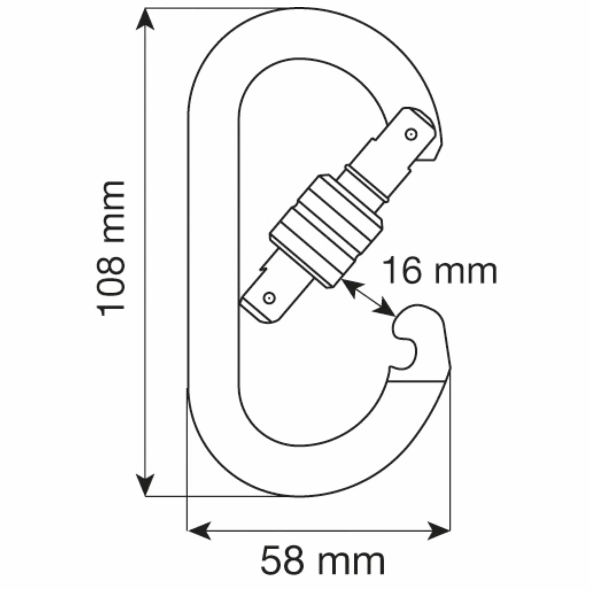 C.A.M.P. Oval Standard Lock