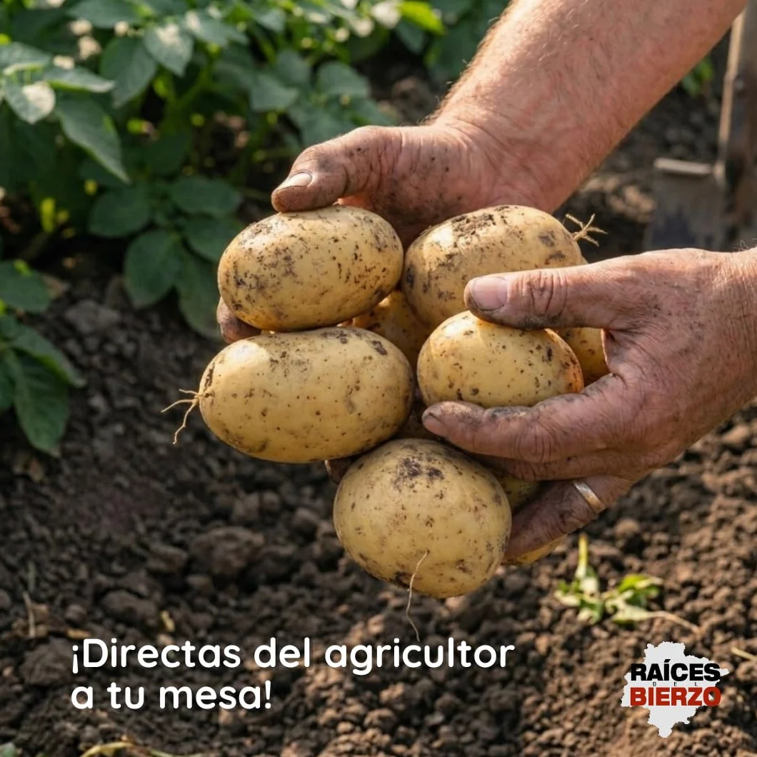 Patatas naturales gallegas Caja 10 kg Patata amarilla