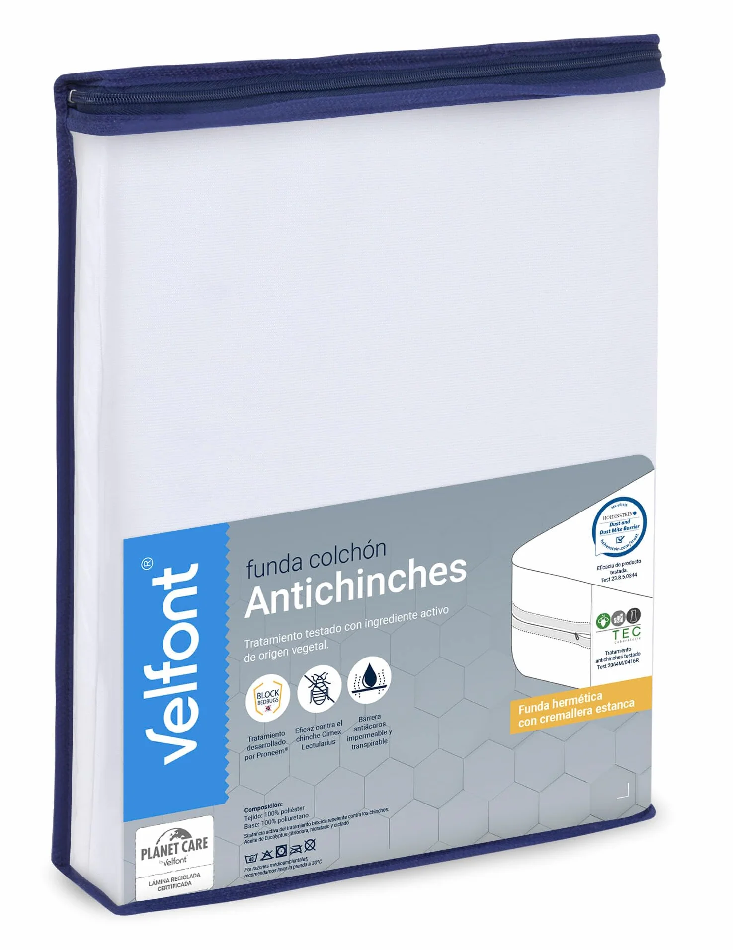 Funda de colchon Antichinches Velfont (150 cm)