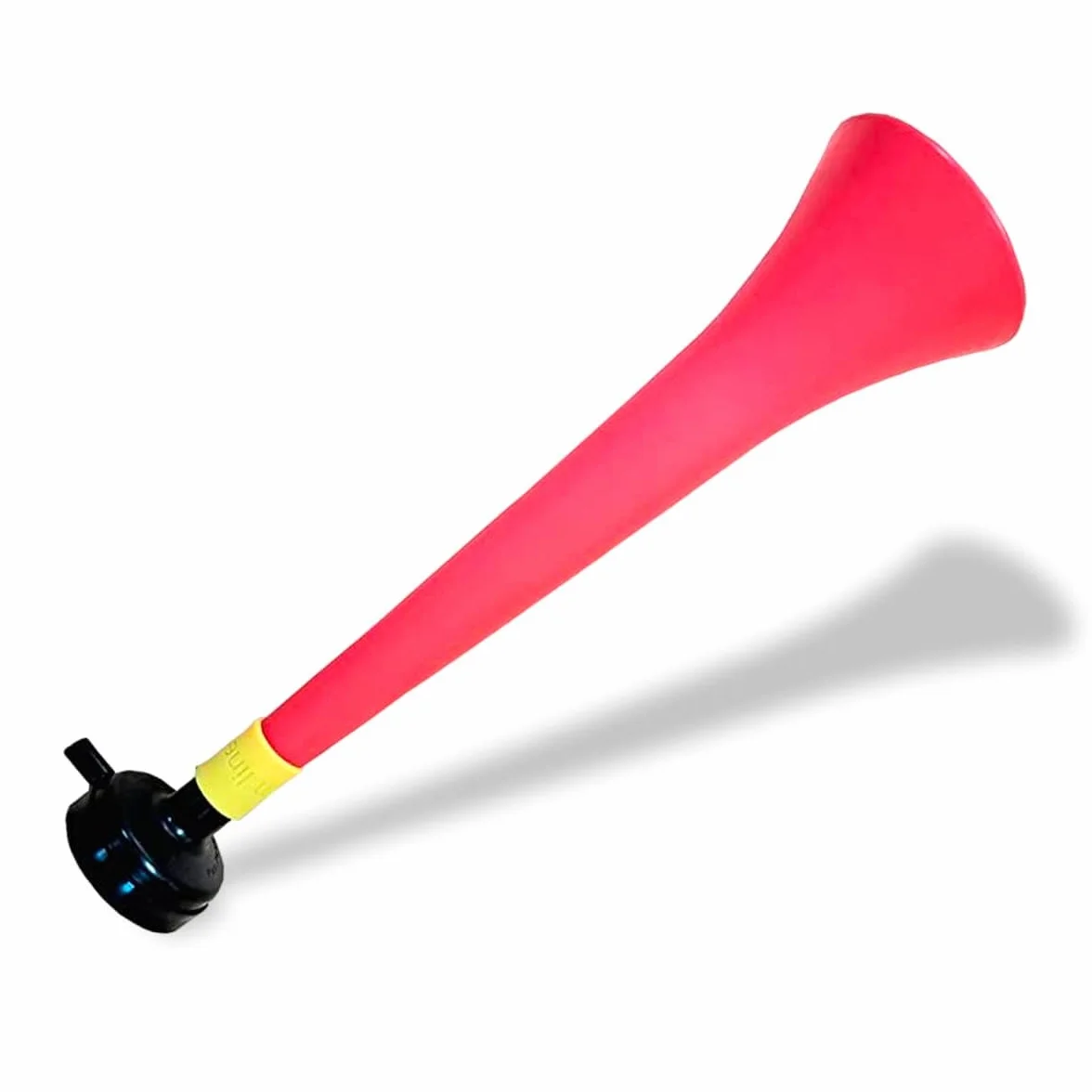 Pack Vuvuzelas Personalizables 120 DB | Combina 3 Colores (Trompeta, Soplador, Anillo) para tu Equipo o Fiesta | Bocina de Animación Fuerte
