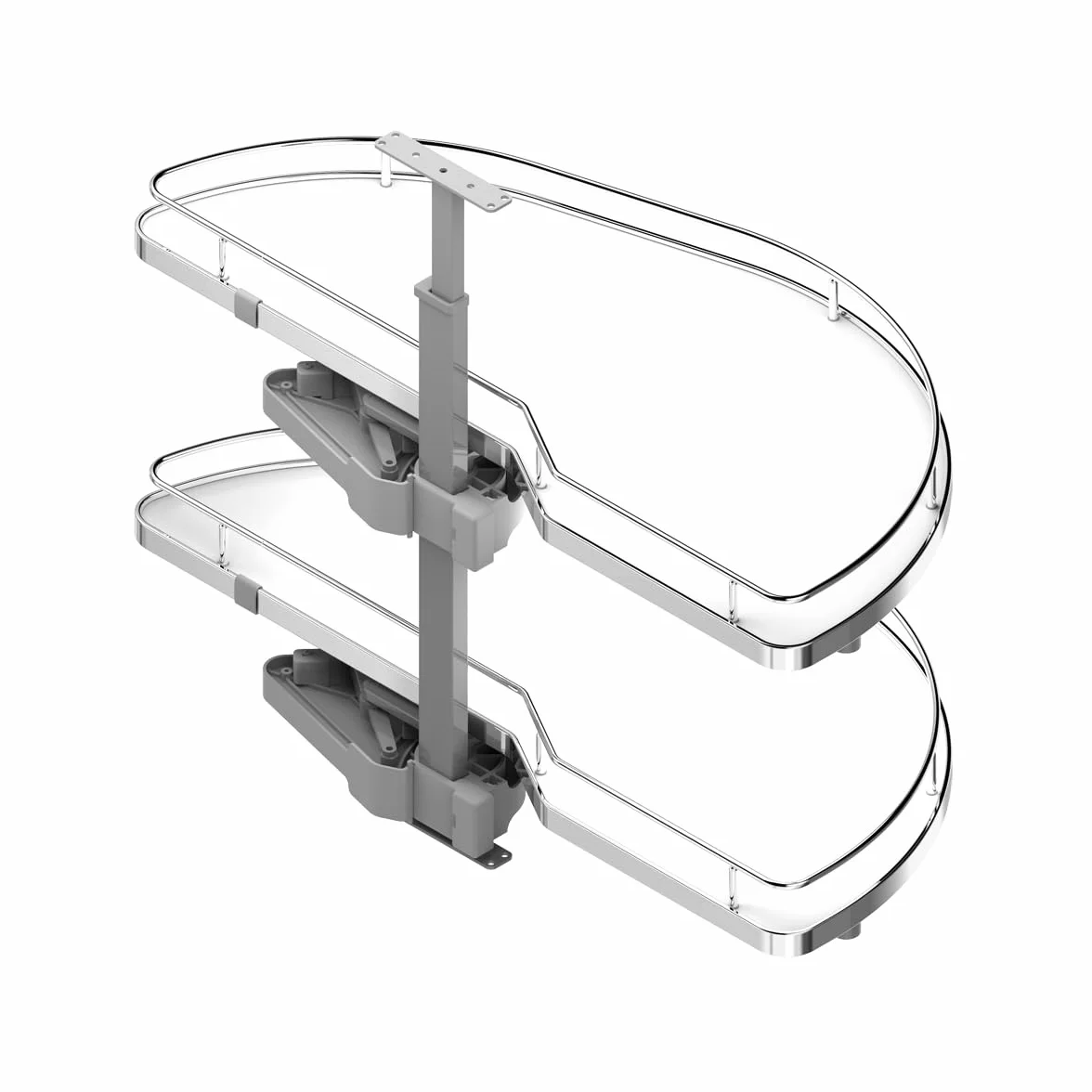 Menage Confort 00375 Bandeja extraíble para rinconero, Acero