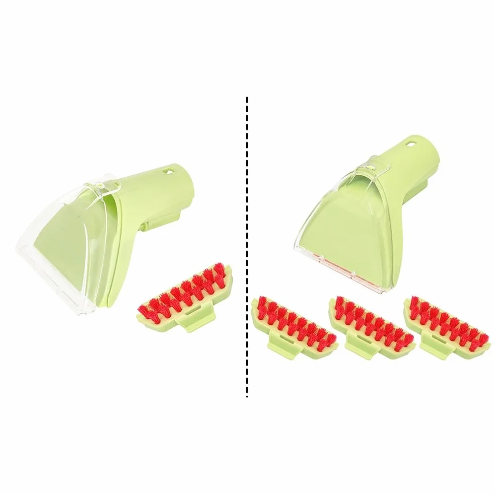 Green 1425 2458 3194 - Herramienta de tapicería con cepillos de repuesto Little Green