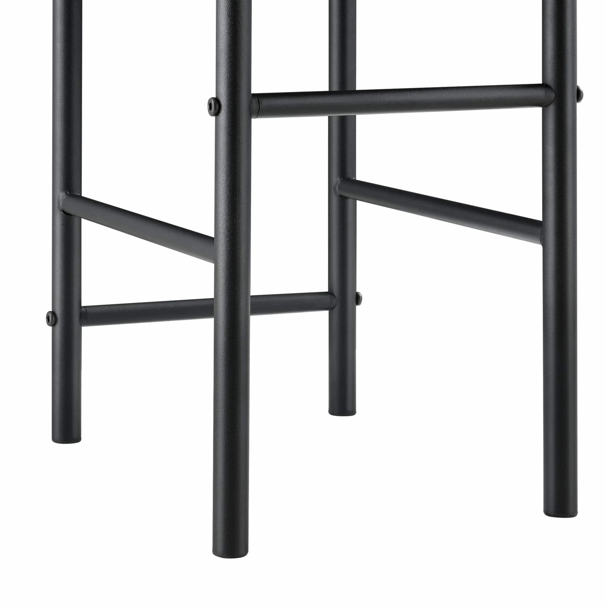 Galán de Noche Anaheim Perchero con Asiento 107 x 44,5 x 45 cm Metal Gris oscuro