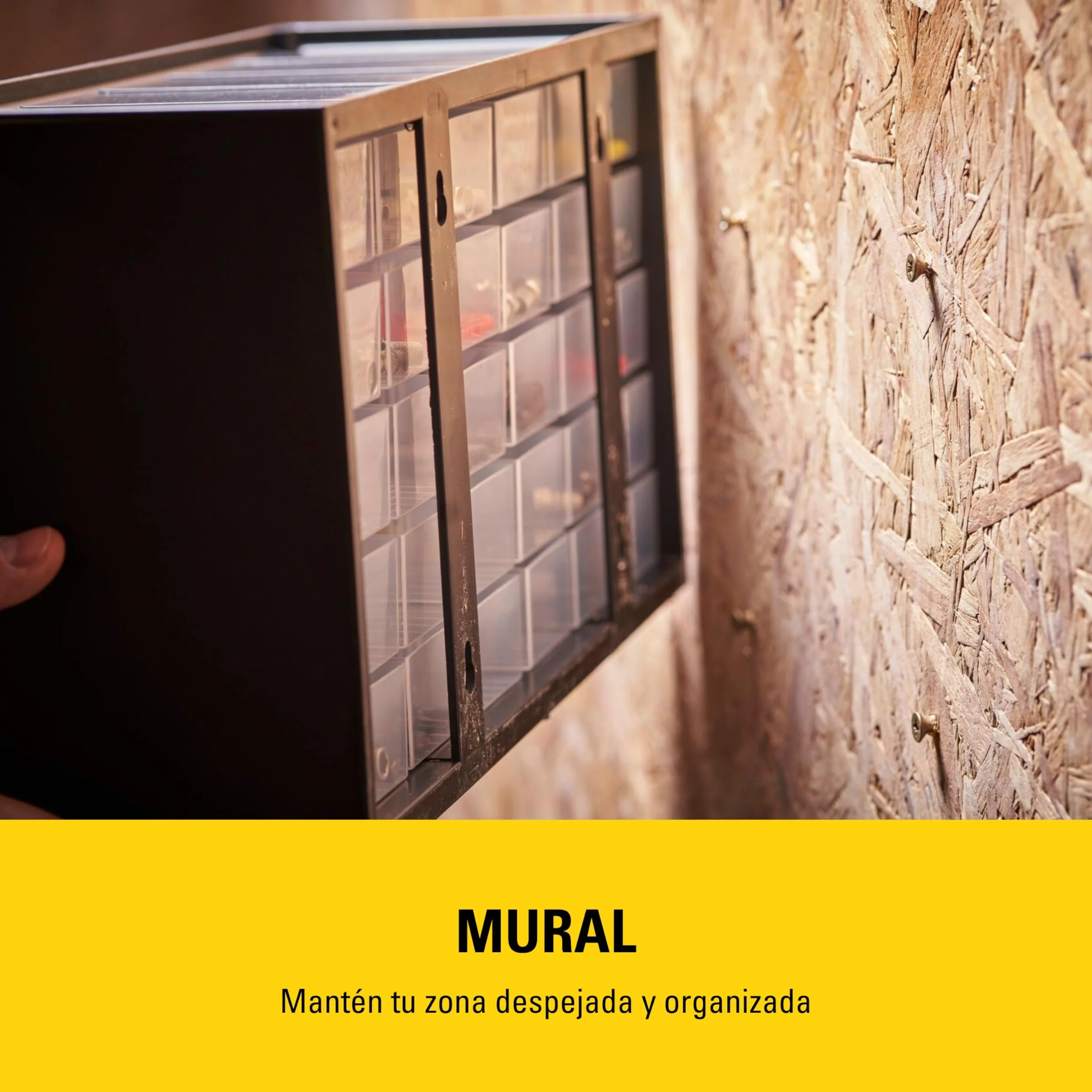 STANLEY Organizador 5 niveles 30 cajones, Polipropileno, Apilable, 36.5x15.5x22.5 cm, 1-93-980