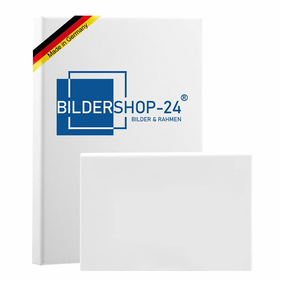 Bildershop-24 - Lienzo tensado con bastidor, 50 x 110 cm, 250 g/m² (100% poliéster, 42 mm)
