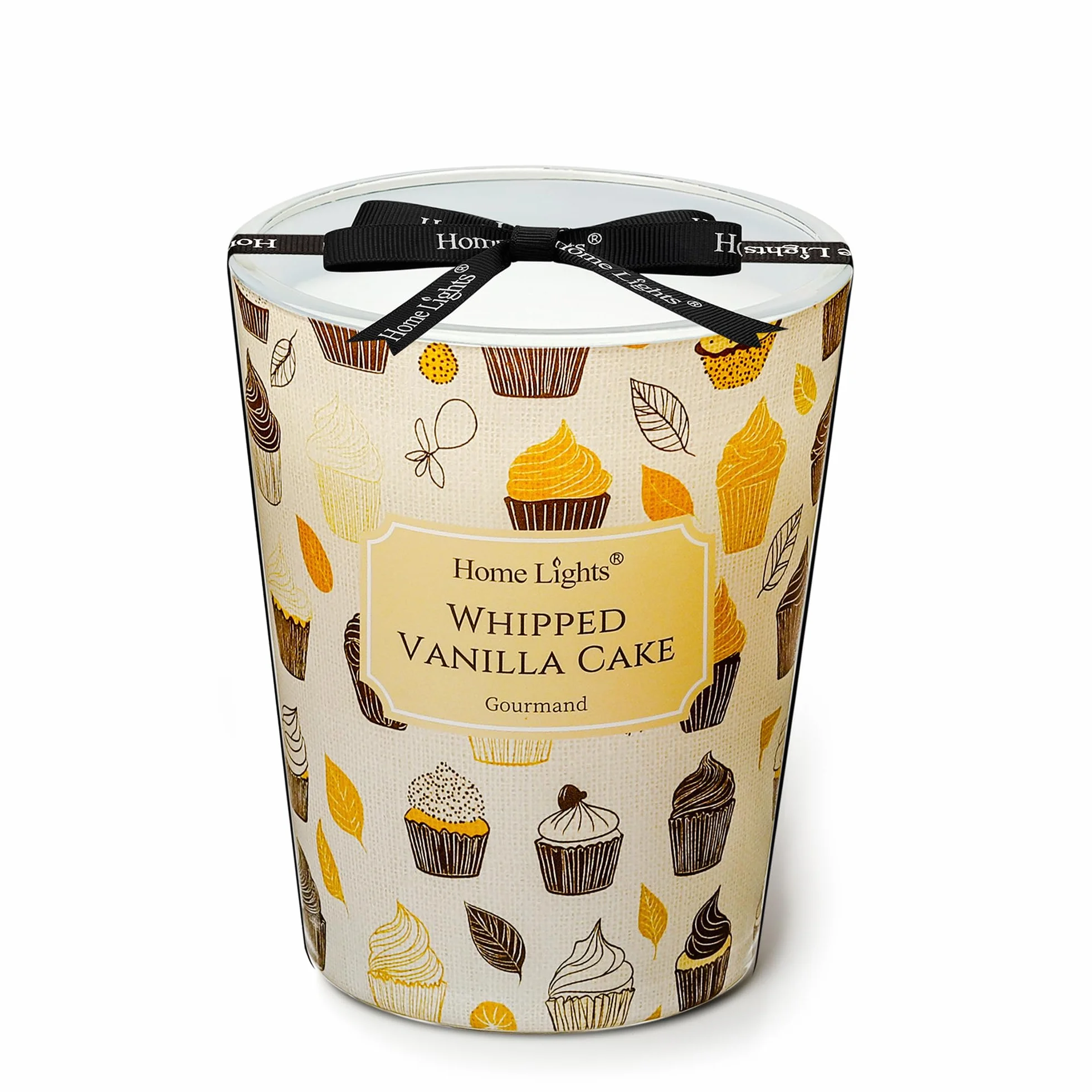 HomeLights Velas perfumadas para mujer y hombre, frascos de 6.7oz, aromaterapia, vela de una sola mecha, ideal para decoración y regalos de estilo rústico moderno, pastel de vainilla batida