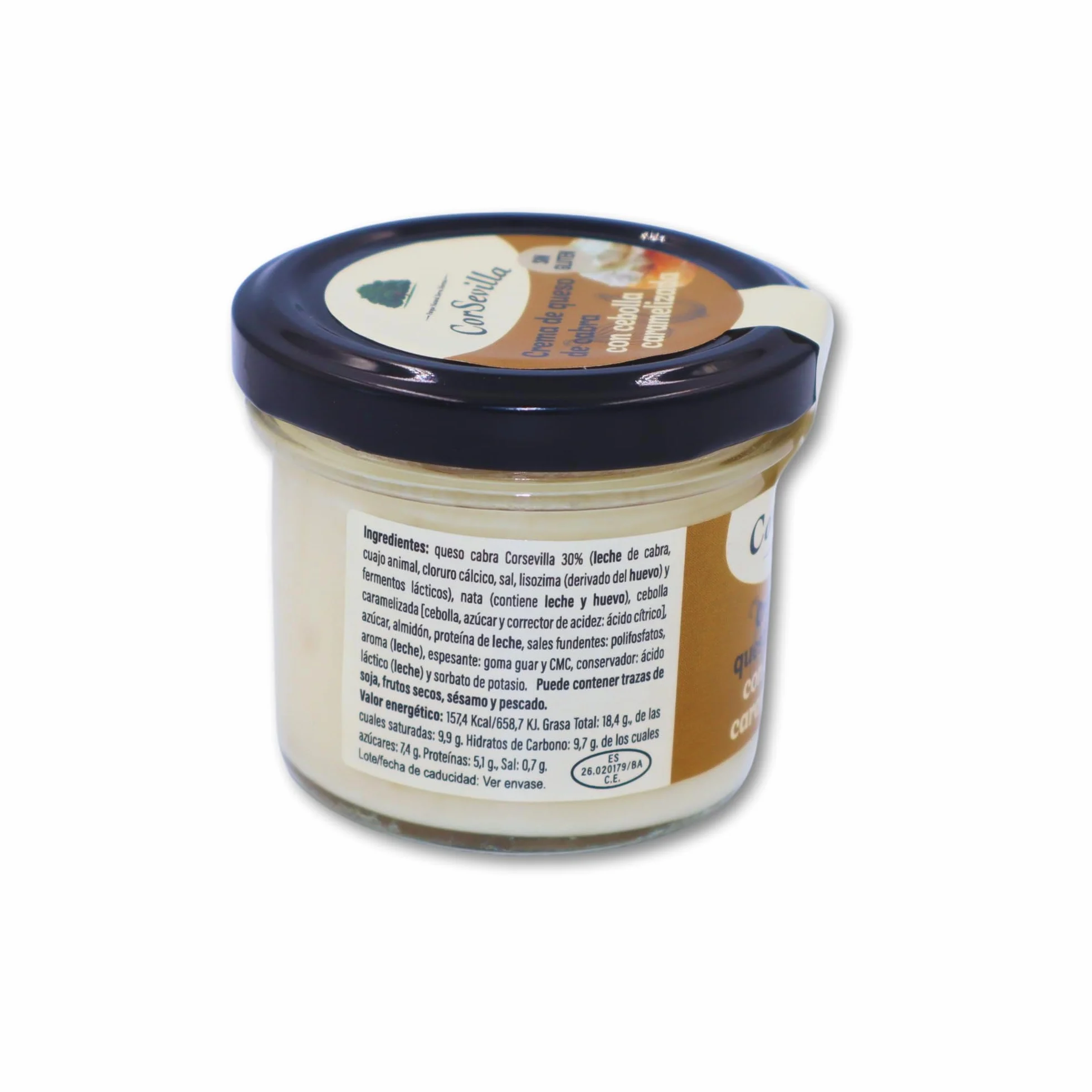 Crema Queso Cabra Curado Cebolla Caramelizada Queso Untar Gourmet 100 g