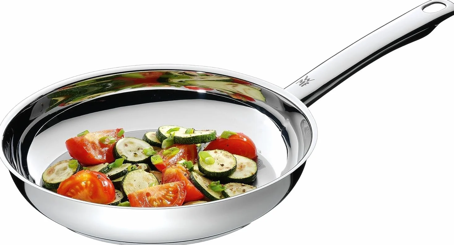 WMF Favorit Sartén 28 cm Acero Inoxidable Cromargan Apta Inducción Horno