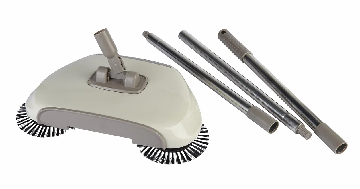 Creative Products Escoba de spin sin Cable, Gris