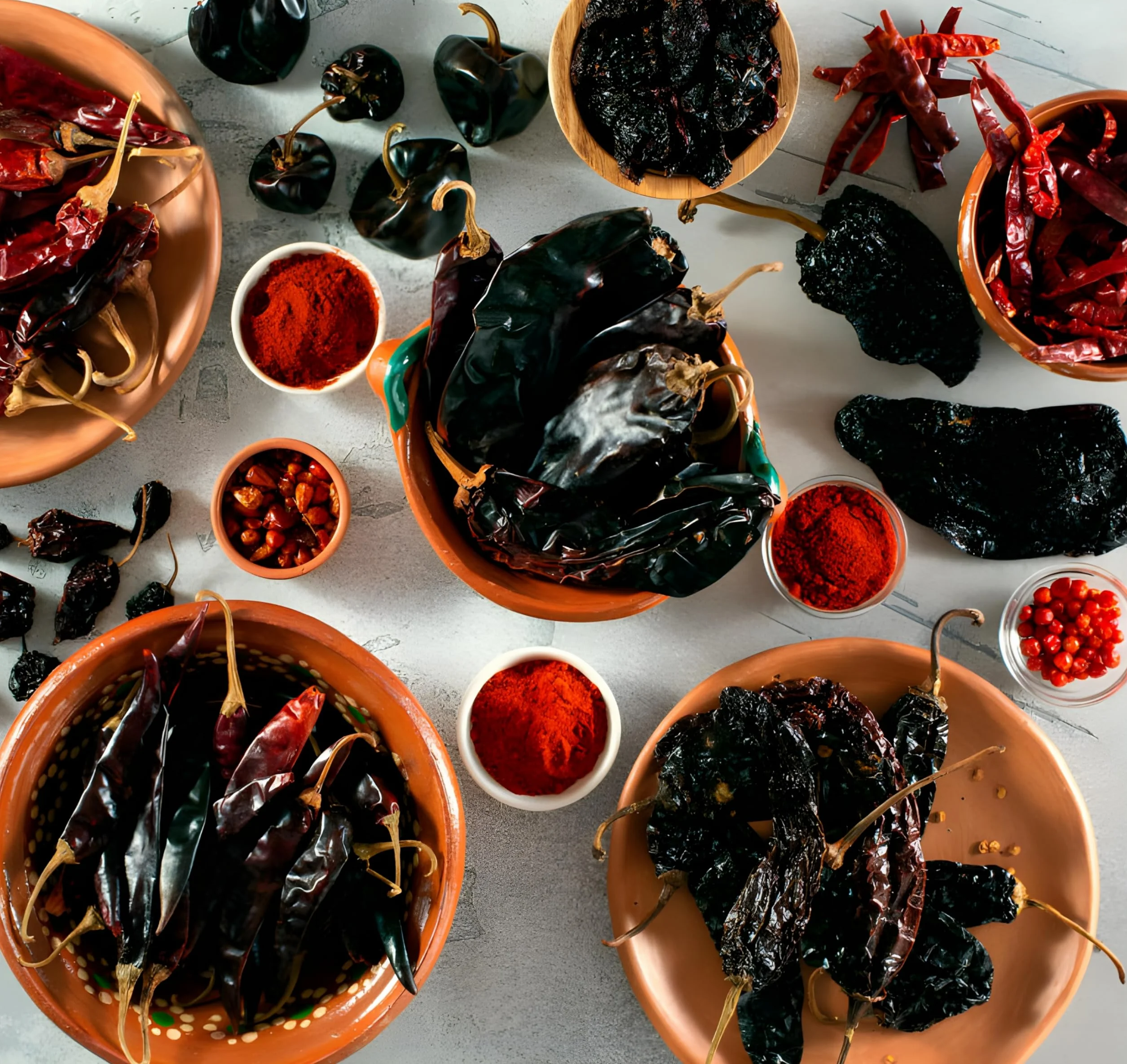 Chile Ancho 100 g Auténtico Chile Deshidratado para Salsas, Moles y Guisos Tradicionales