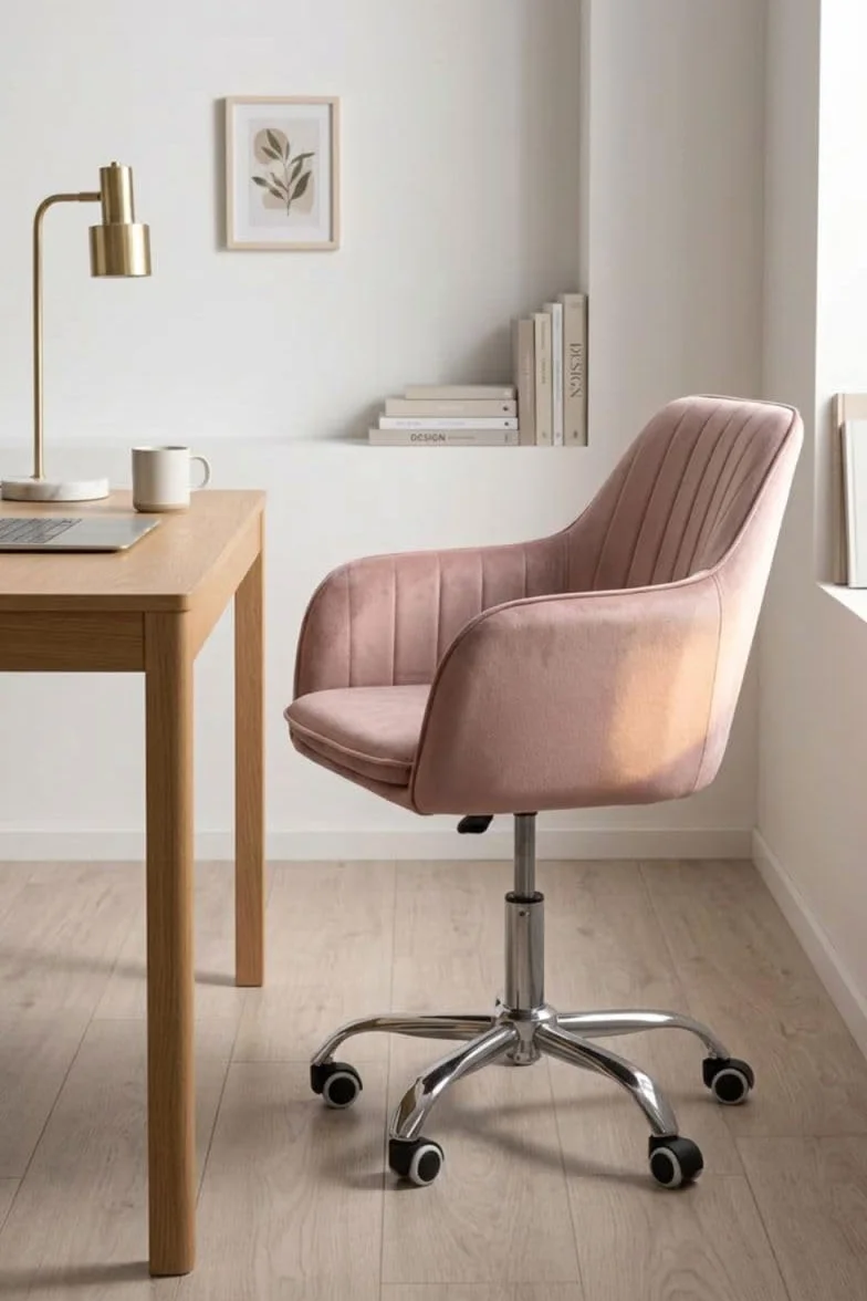 Regalos Miguel - Silla de Escritorio sin Brazos Chic Office - Diseño Innovador - Ideal para Estudio y Oficinas