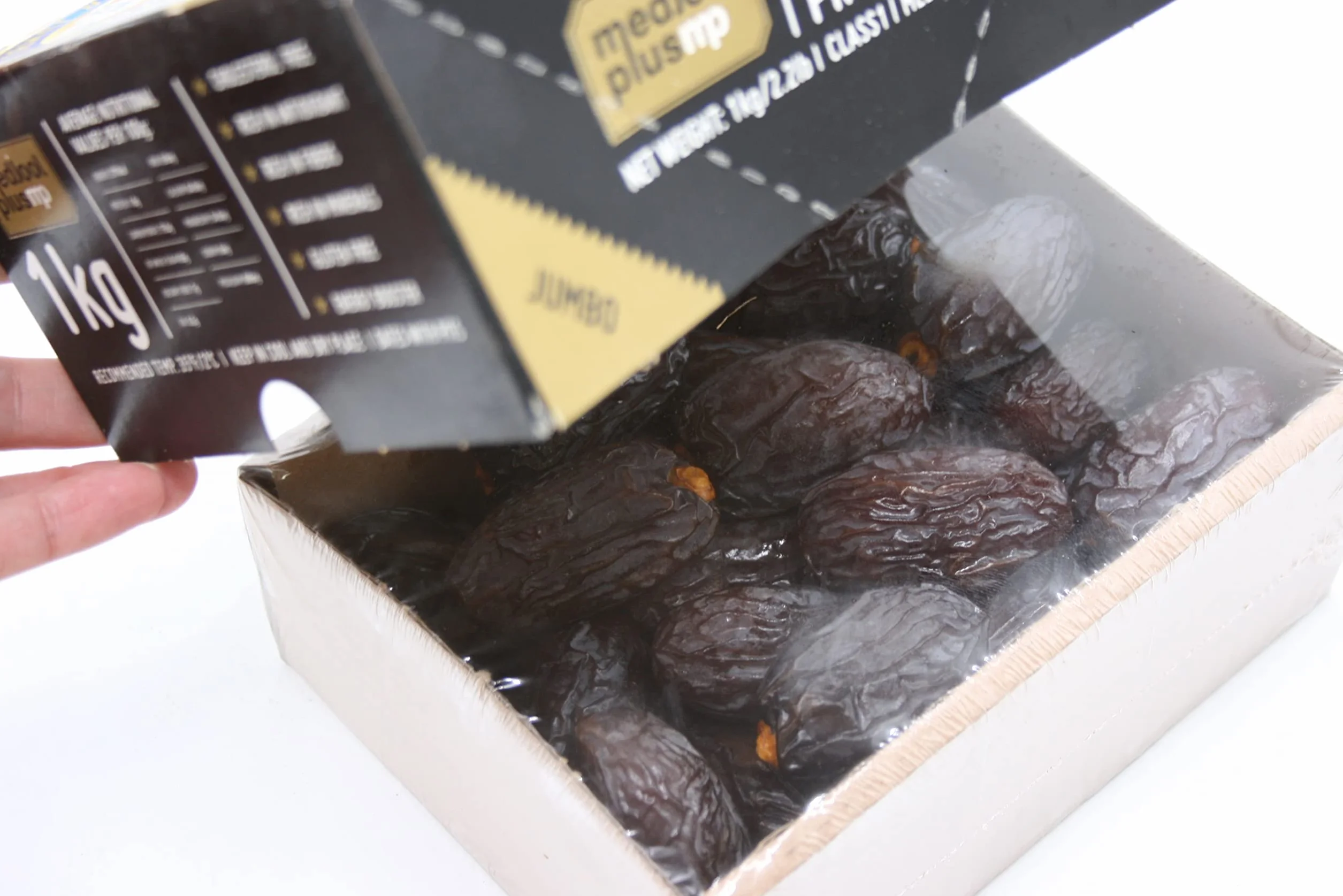 Dátiles Medjool Premium Super Jumbo 1kg Naturales con Hueso