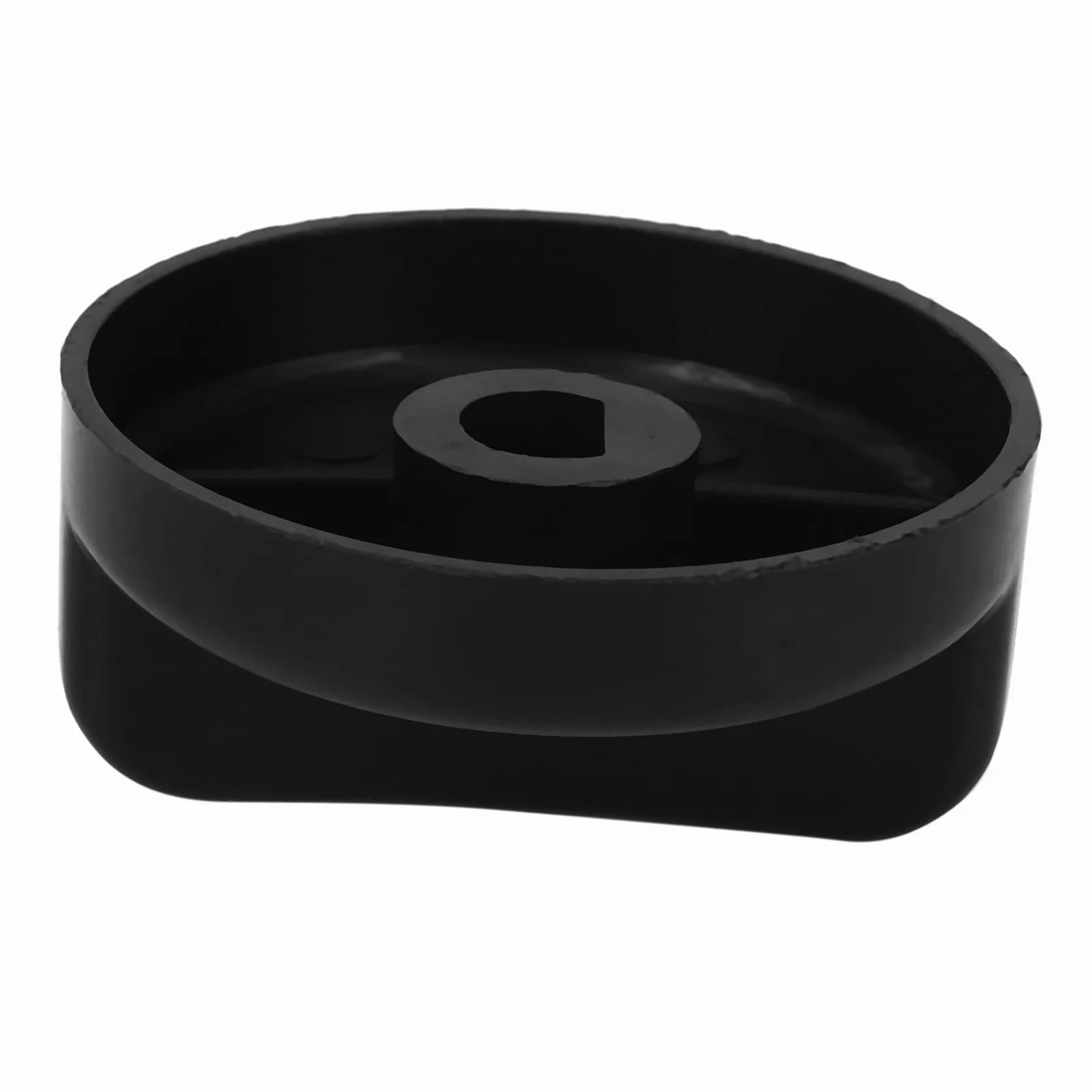 Cocina de gas Perillas de control Negro Plastico 6 PCS