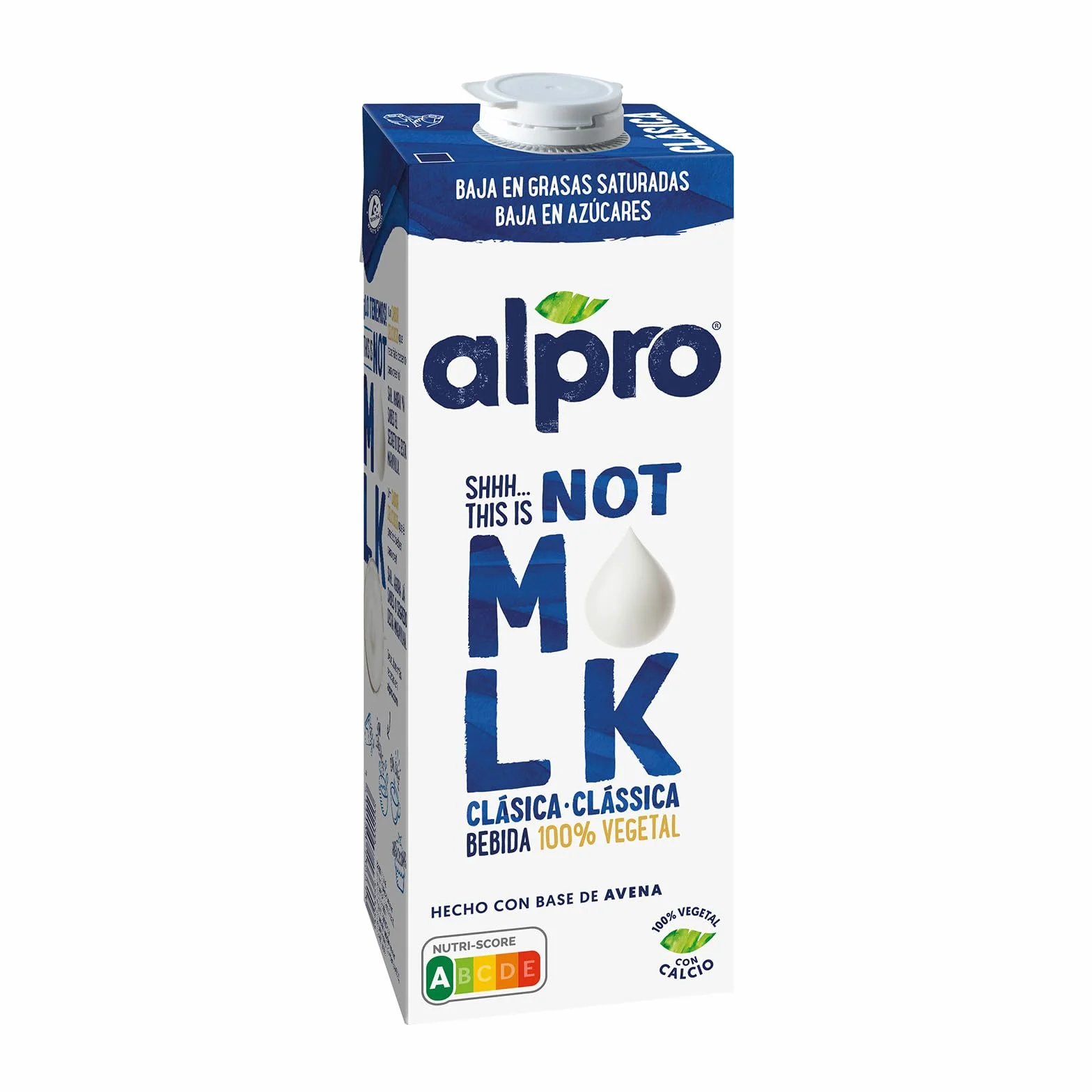 Alpro Bebida de Avena 100% Vegetal THIS IS NOT M*LK Clásica Pack 8 x 1L