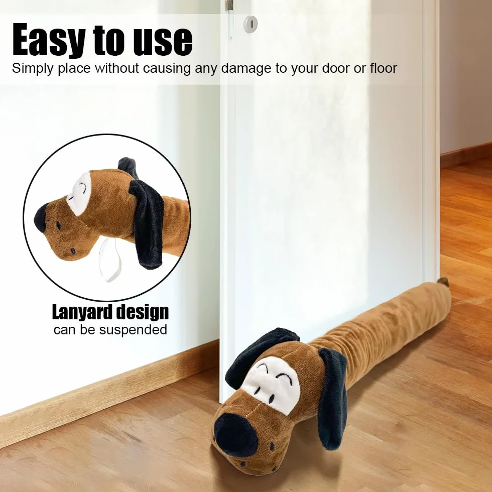 Burlete para puertas 90 cm, aislante acústico, sellado para puertas y ventanas, cortavientos