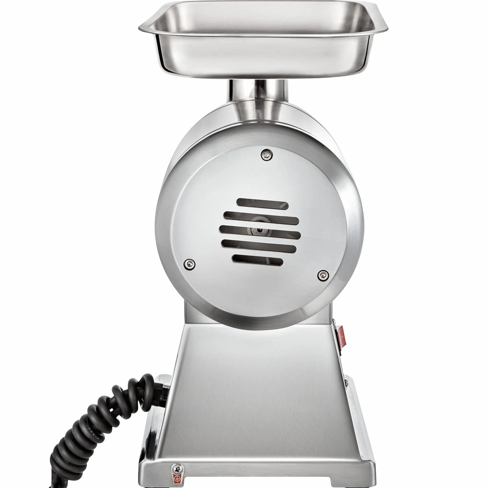 VEVOR Picadora de carne eléctrica 1100 W, capacidad 250kg/h, triturador de carne comercial, material de acero inoxidable para restaurantes supermercados tiendas de restauración rápida carnicerías