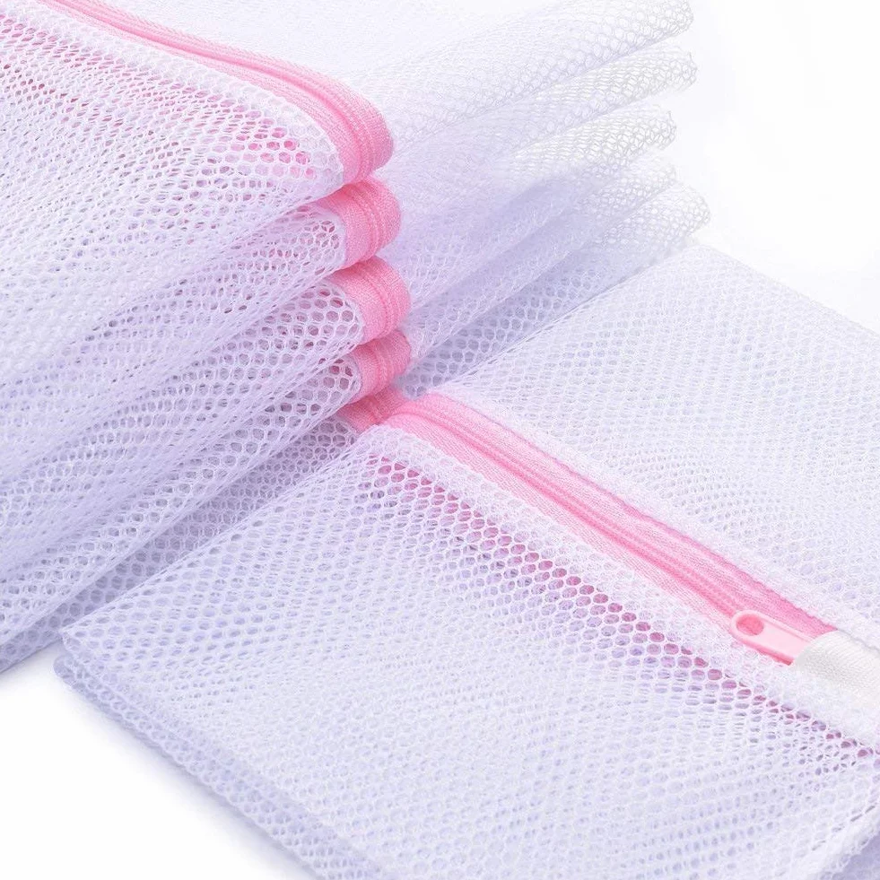1 pieza Malla de lavandería lavado Bags- tamaño mediano para ropa, blusa, medias, medias, ropa interior, sujetador y ropa interior, viaje bolsa para la colada (tamaño mediano) ¡