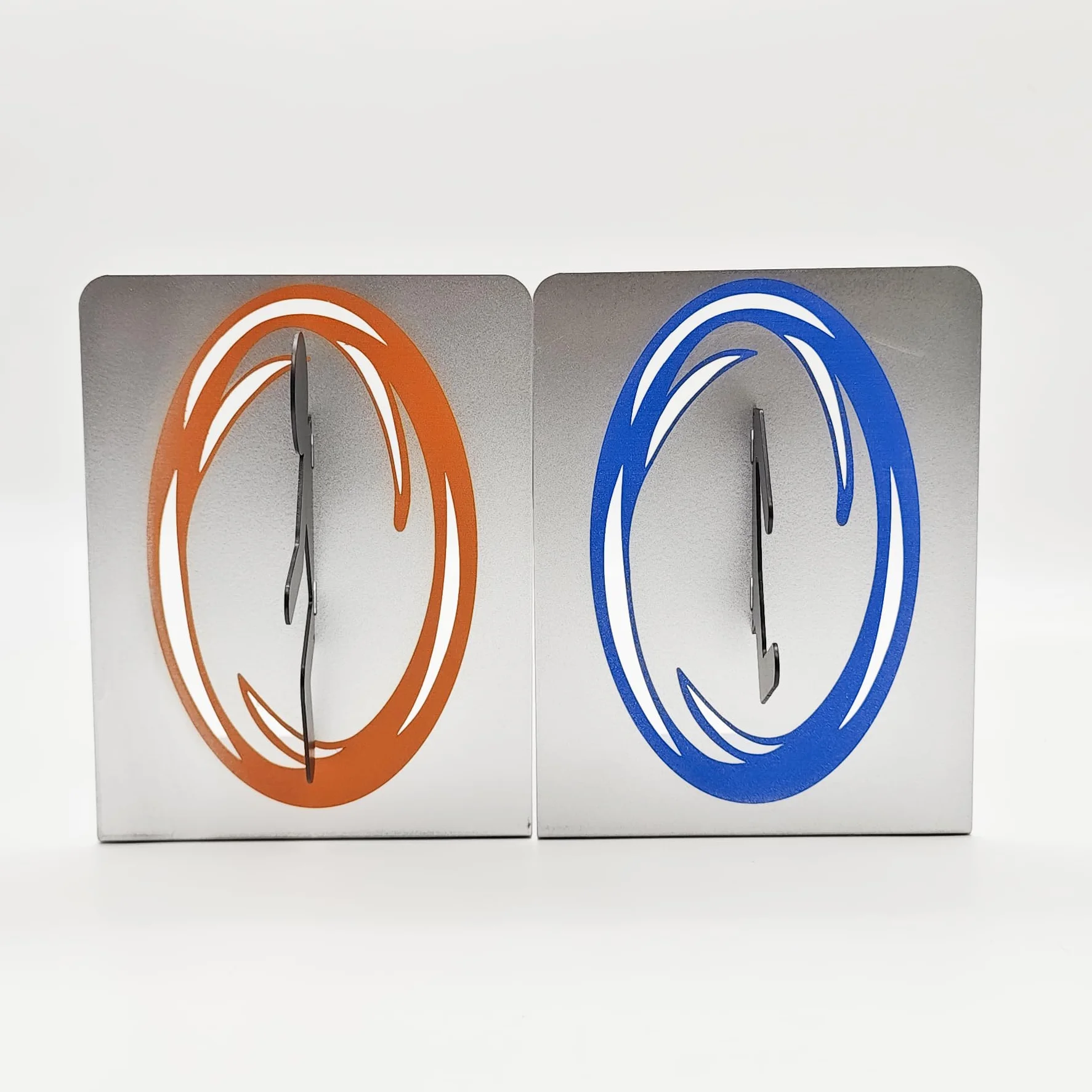 Sujetalibros de Portal de Metal Resistente, Regalo Creativo para los Amantes de los Juegos