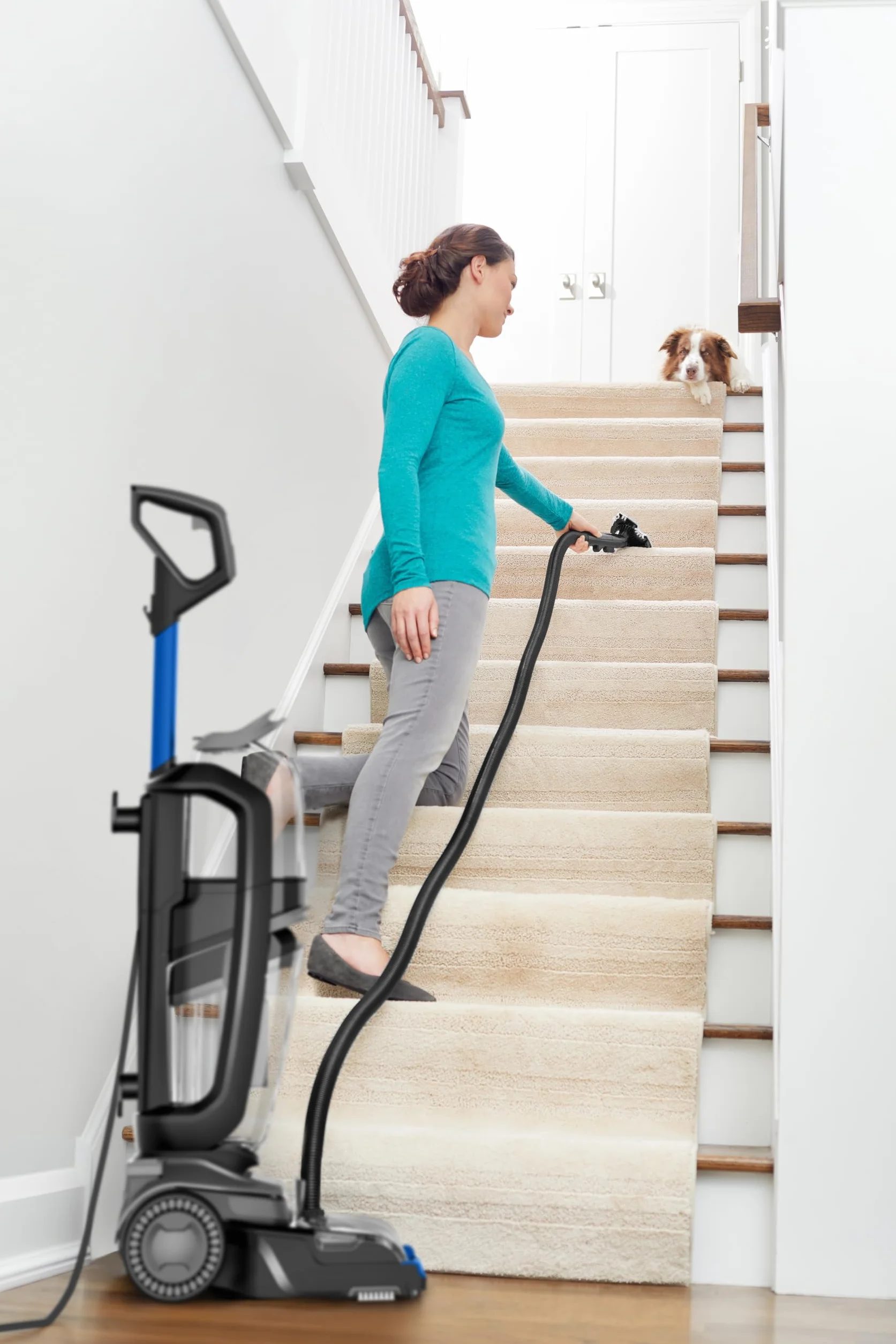 BISSELL Revolution HydroSteam Aspiradora de Agua Tapicería, Lava Aspiradora con Pantalla LED, Maquina Limpiar Tapicerías con Tecnología HydroSteam, Limpiador a Vapor, Potente Motor de 1300W, 3670N