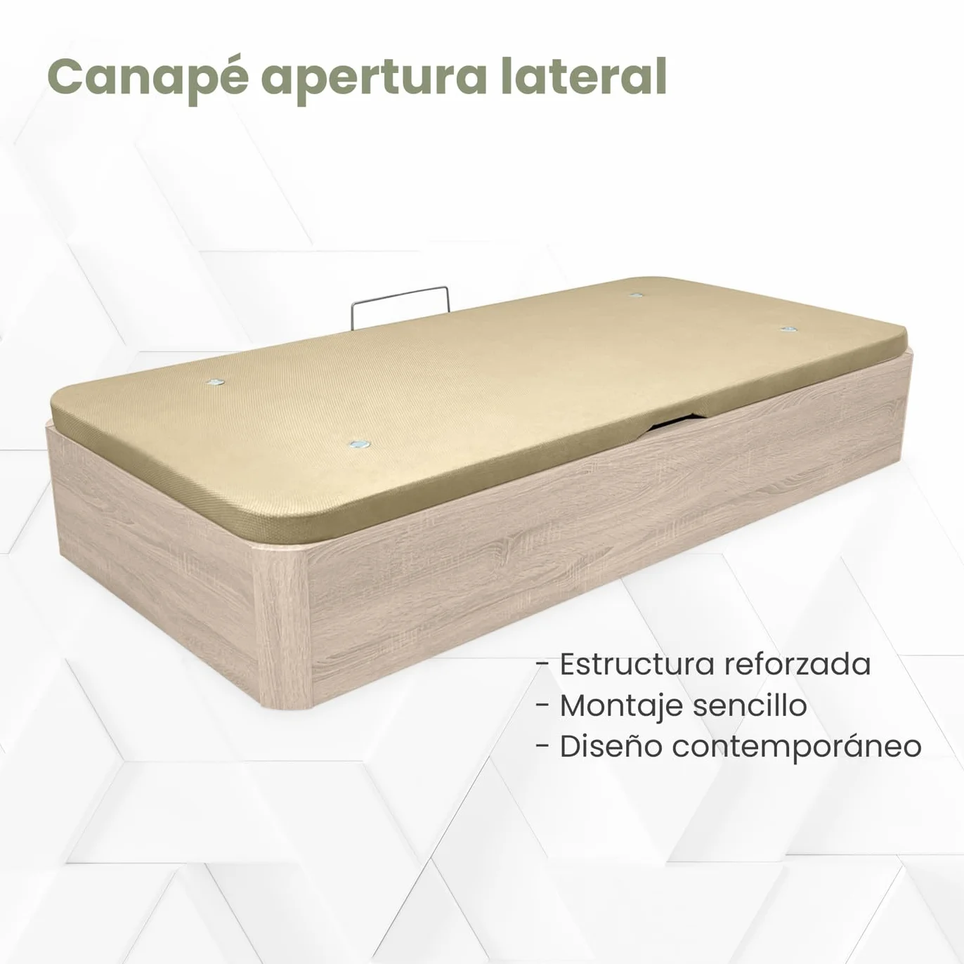 Canapé Abatible Súper Reforzado 90x190 Cambria