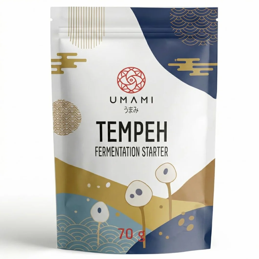 Inóculo para Tempeh Healthy Mom 70g Cultura Iniciadora Importado de Indonesia
