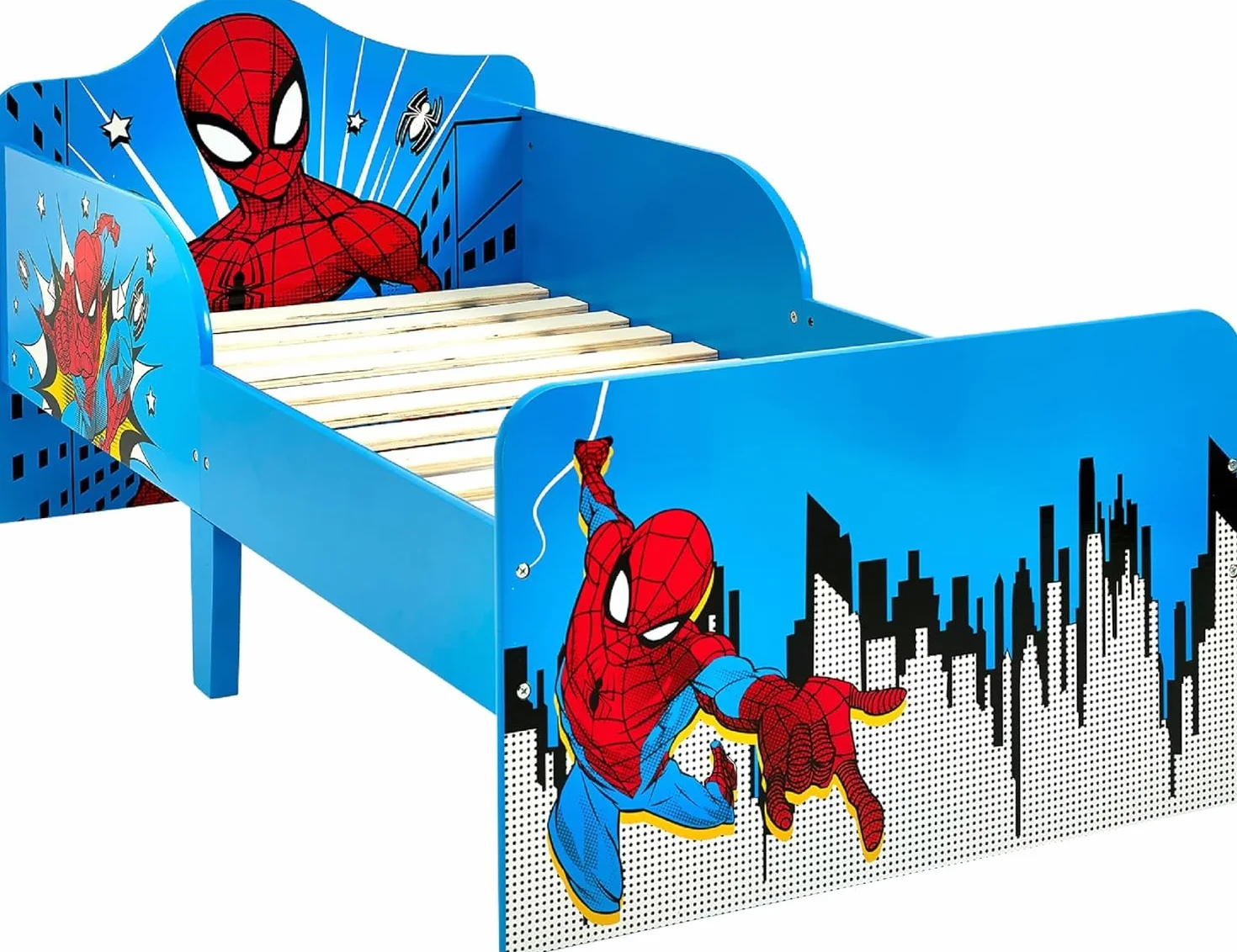 Marvel Cama de Madera Spiderman 75x143 cm