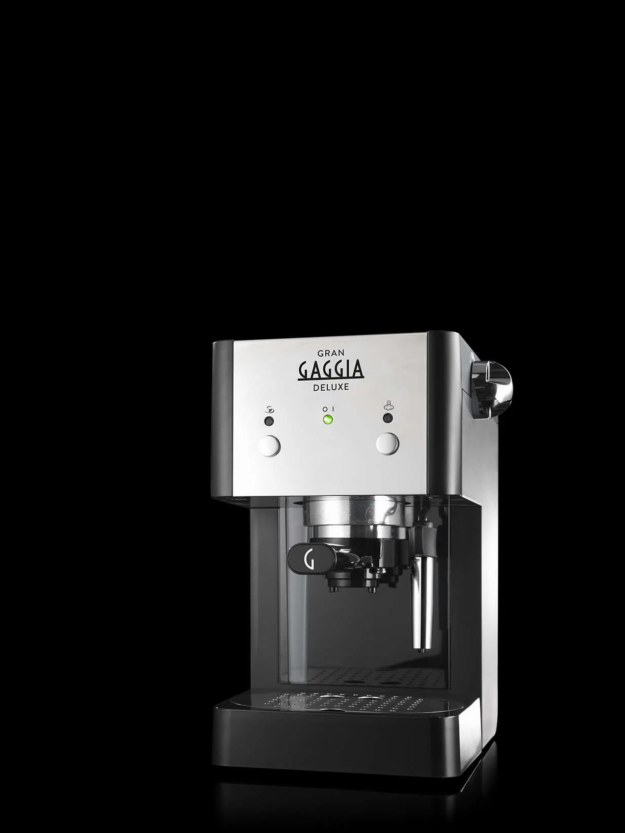 Gaggia RI8425/11 - Cafetera (Independiente, Máquina espresso, 1 L, De café molido, 1025W, Negro, Plata)